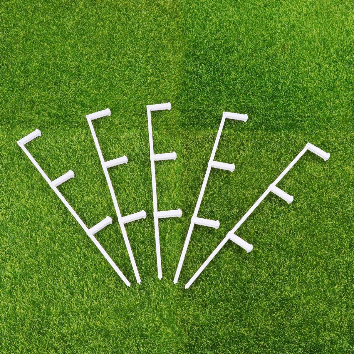 Cerca de Jardín Miniatura Cabilock 1 Metro Plástico Blanco