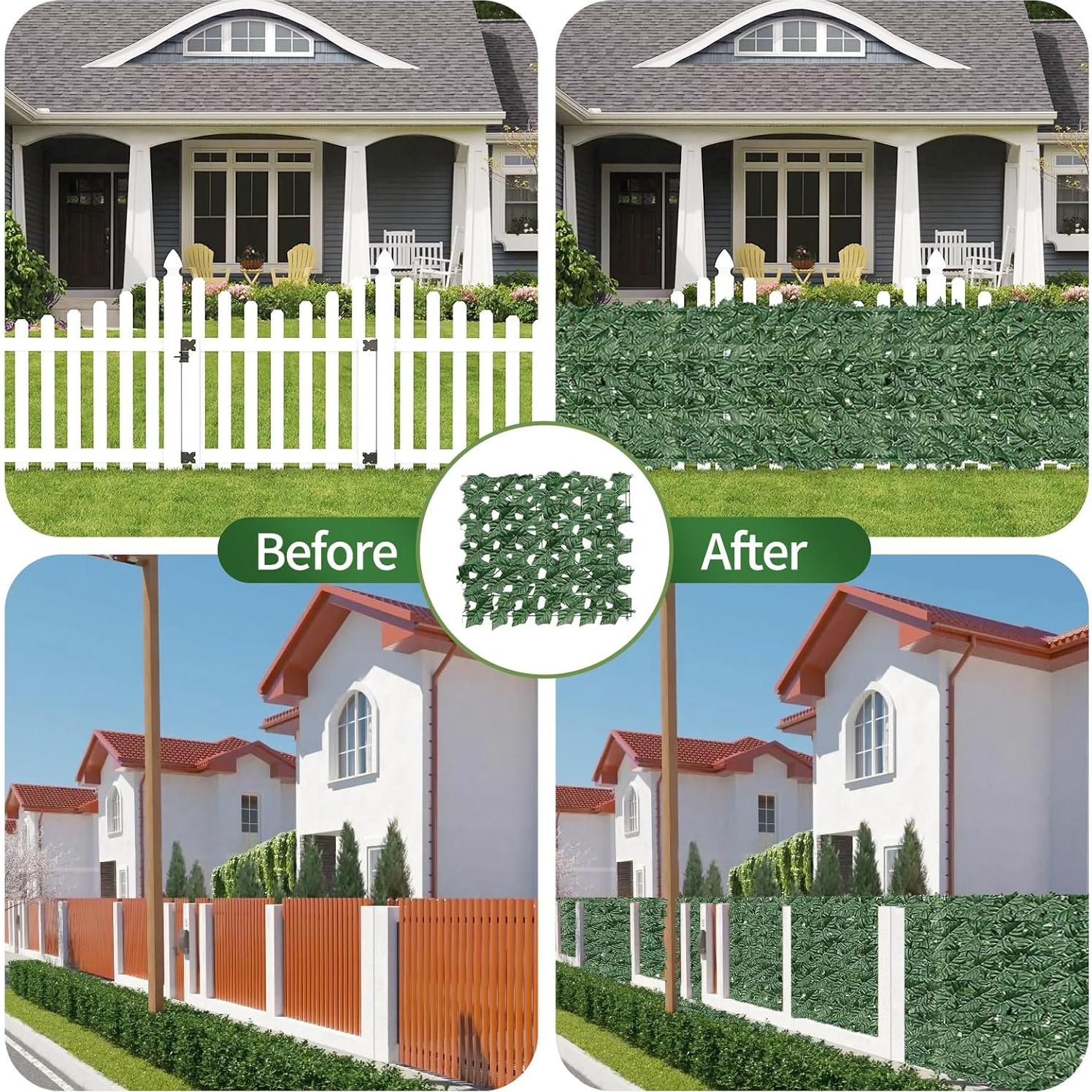 Pantalla de Privacidad Hiedra Artificial Skloopearg 150x300cm