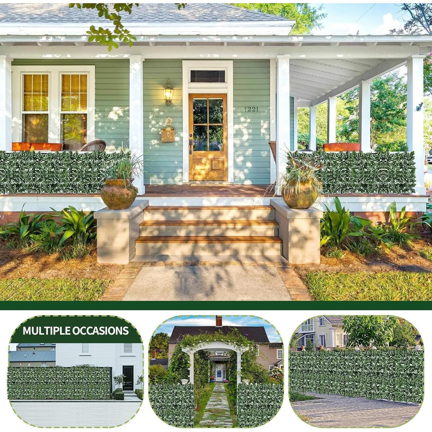 Pantalla de Privacidad Hiedra Artificial Skloopearg 150x300cm