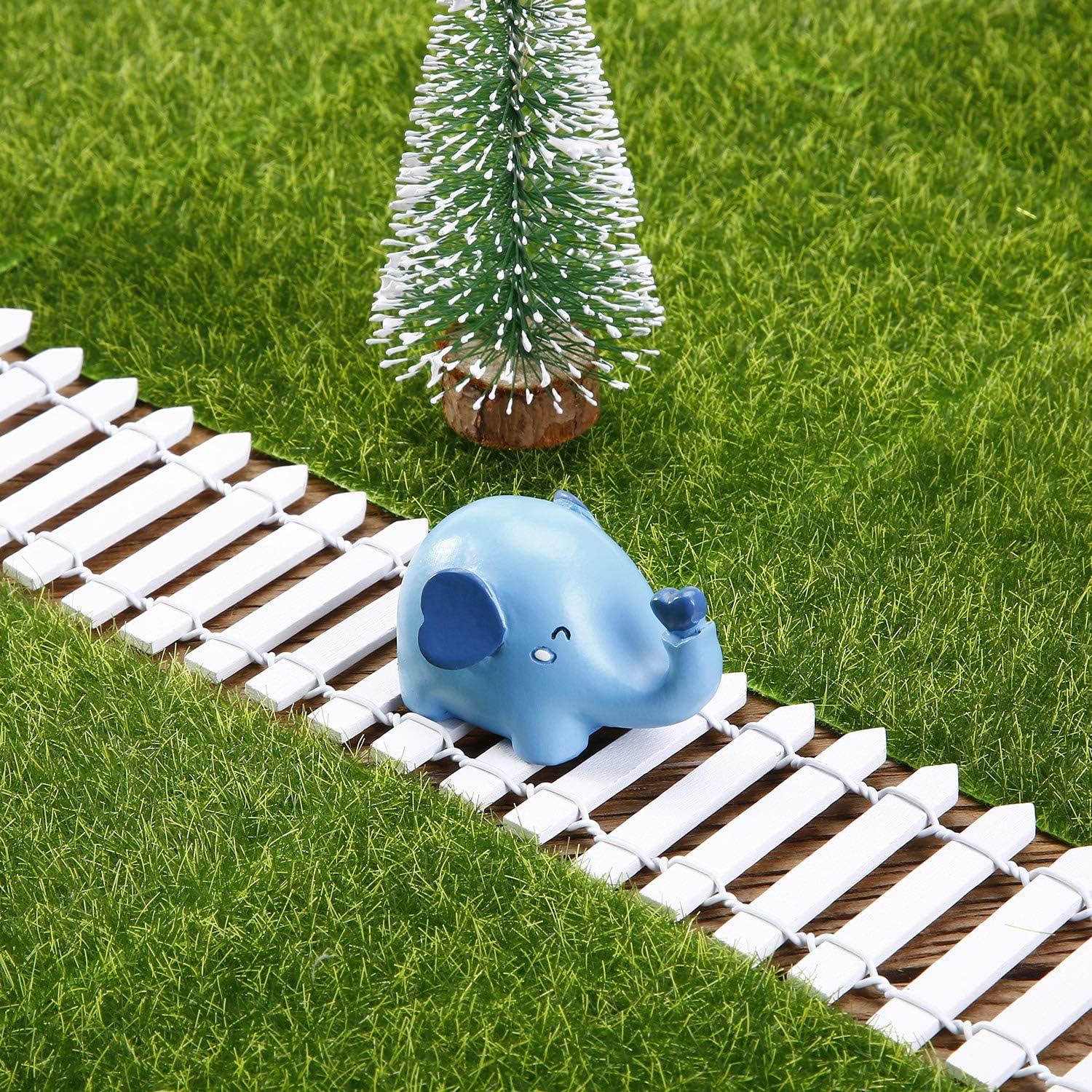 Cerca de Hadas Miniatura Chinco 4 Piezas 90x5 cm Blanca