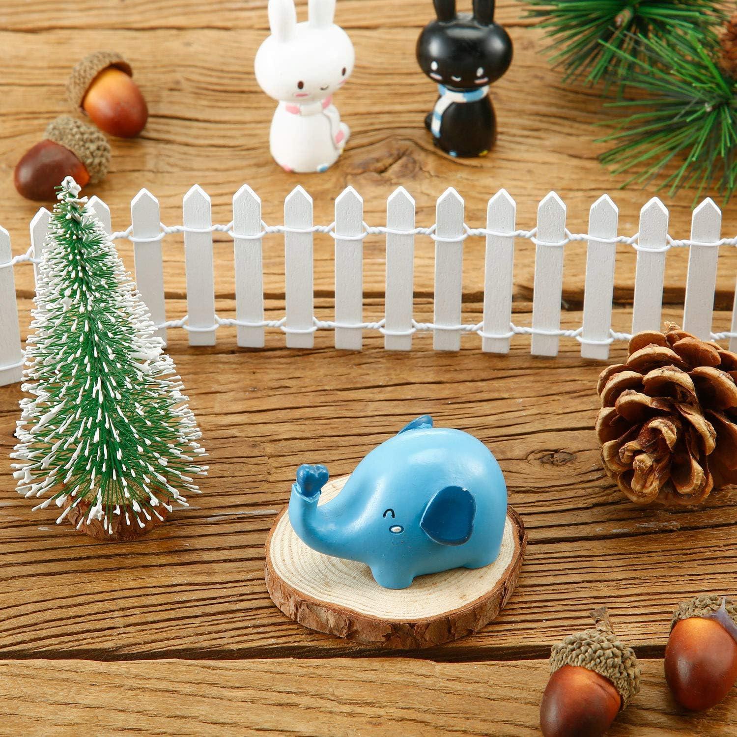 Cerca de Hadas Miniatura Chinco 4 Piezas 90x5 cm Blanca