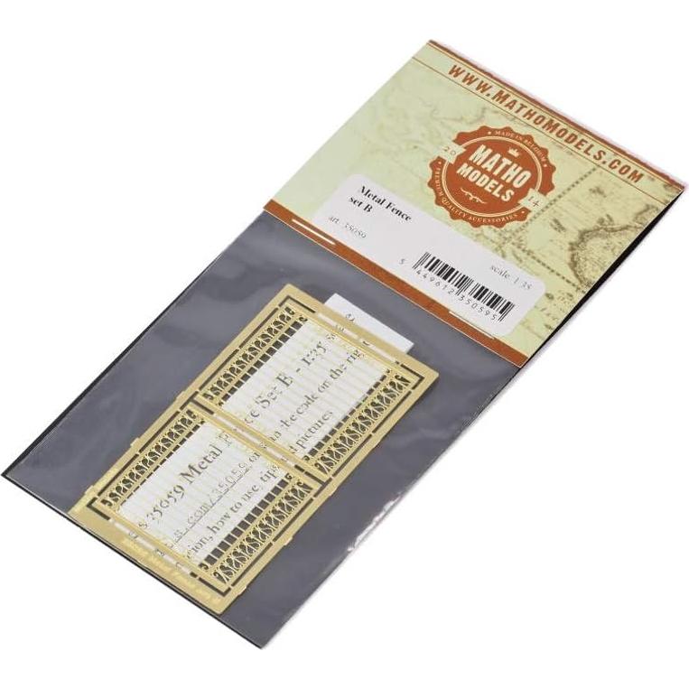 Juego de Cercas de Metal Matho 1/35 Escala B - Accesorios