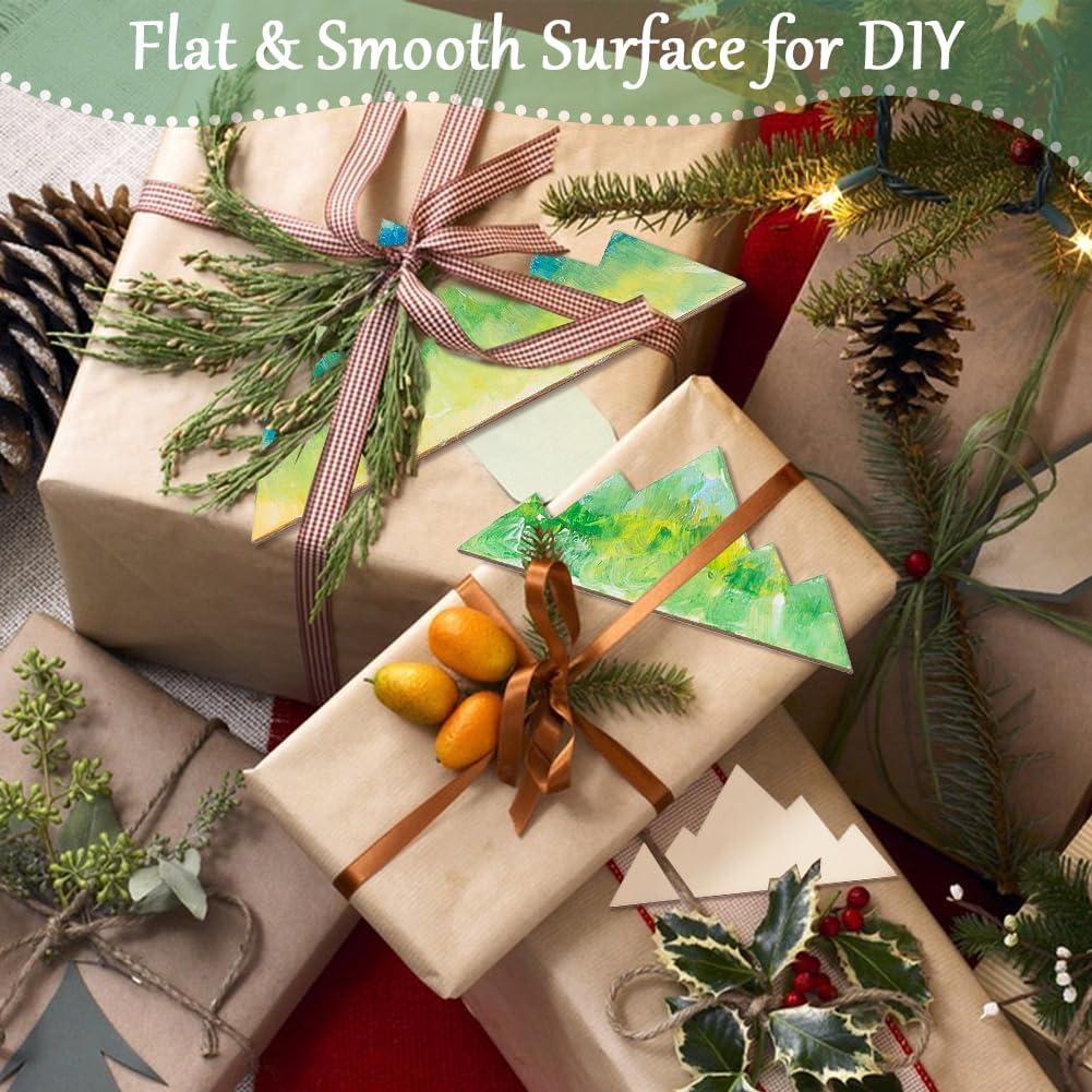 NBEADS 12 Piezas Montañas de Madera Sin Terminar para DIY