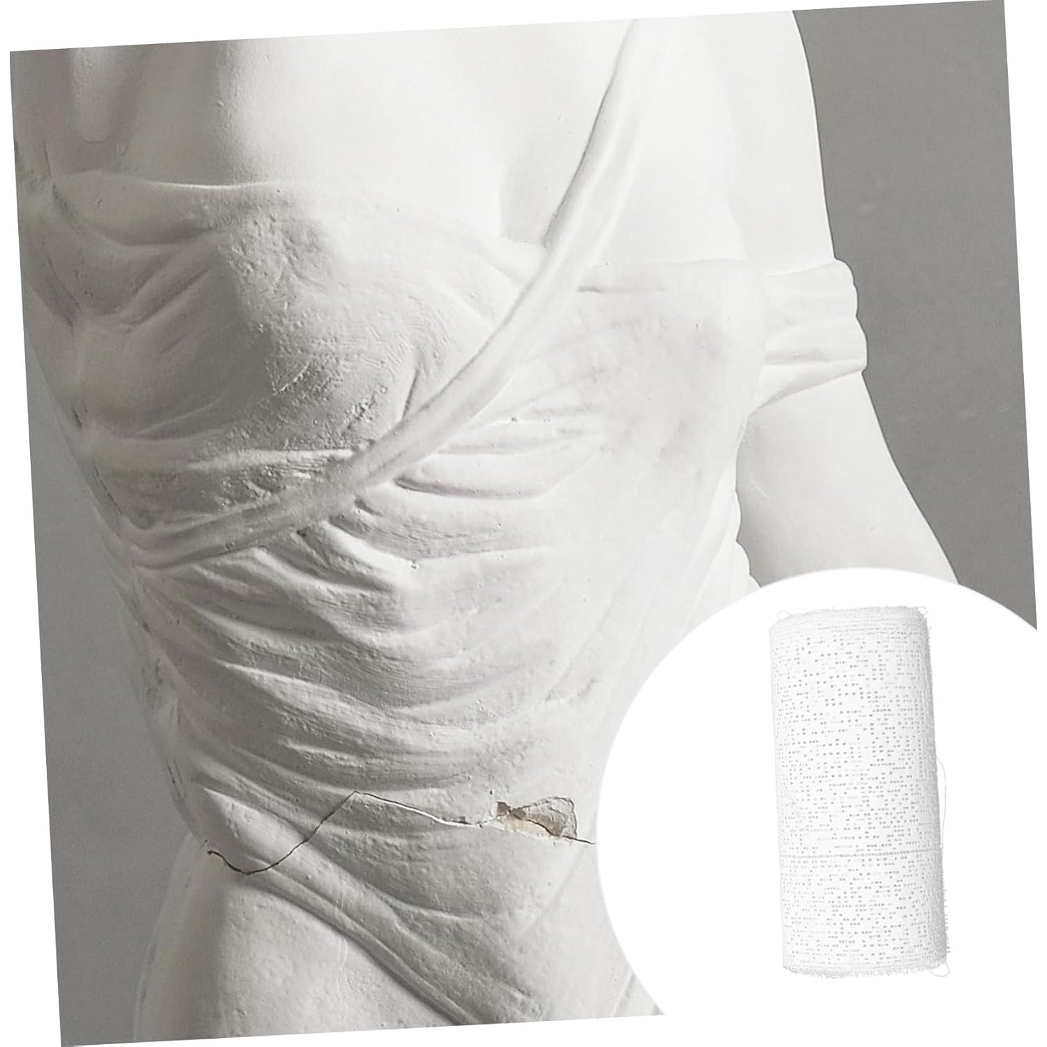 3 Rollos de Tela de Yeso Artibetter para Manualidades 450x15cm