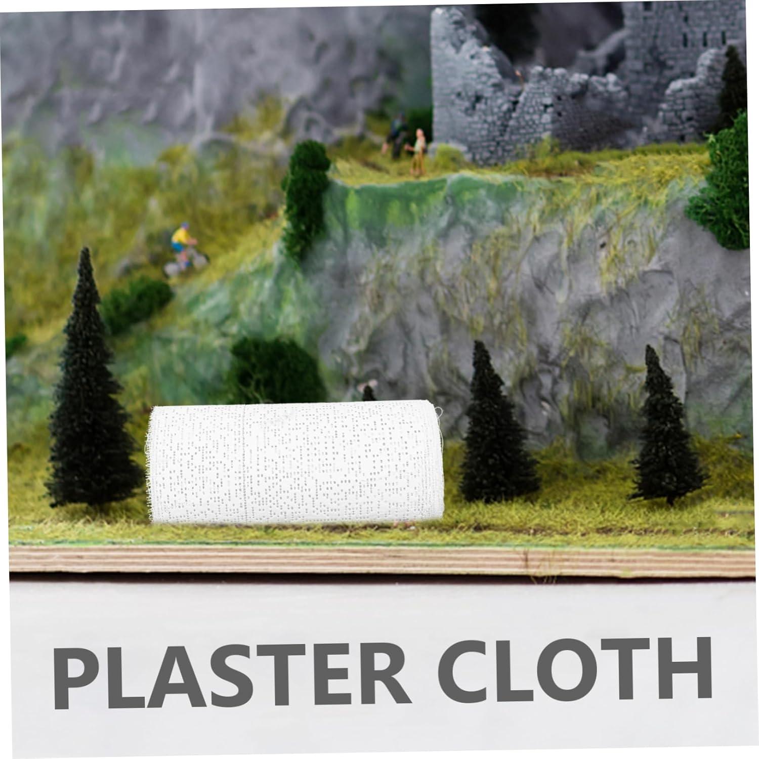 3 Rollos de Tela de Yeso Artibetter para Manualidades 450x15cm