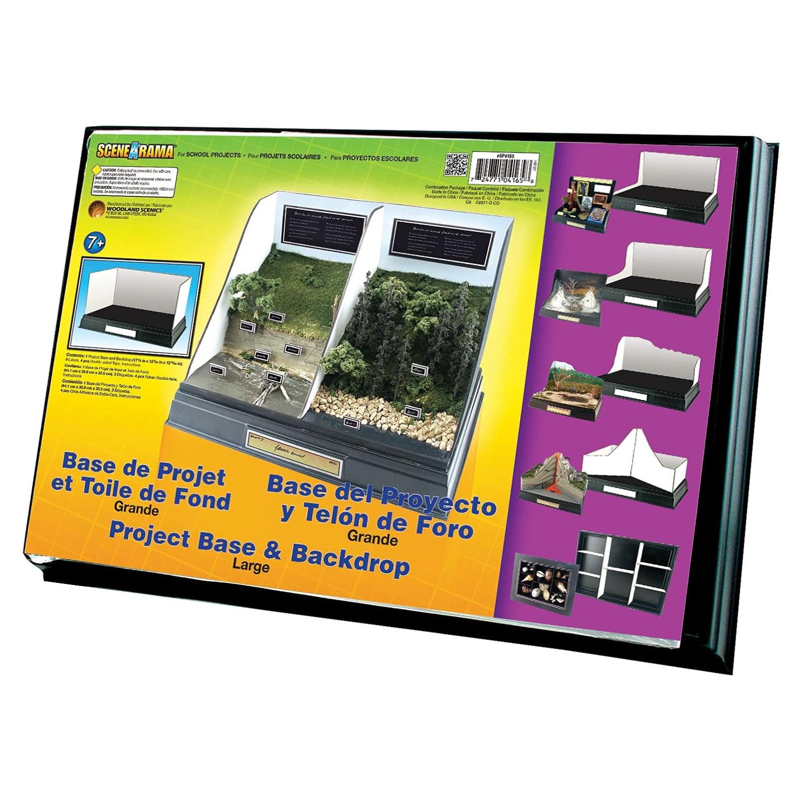 Base de Proyecto Grande Scene-A-Rama SP4165 Multicolor 45x31cm