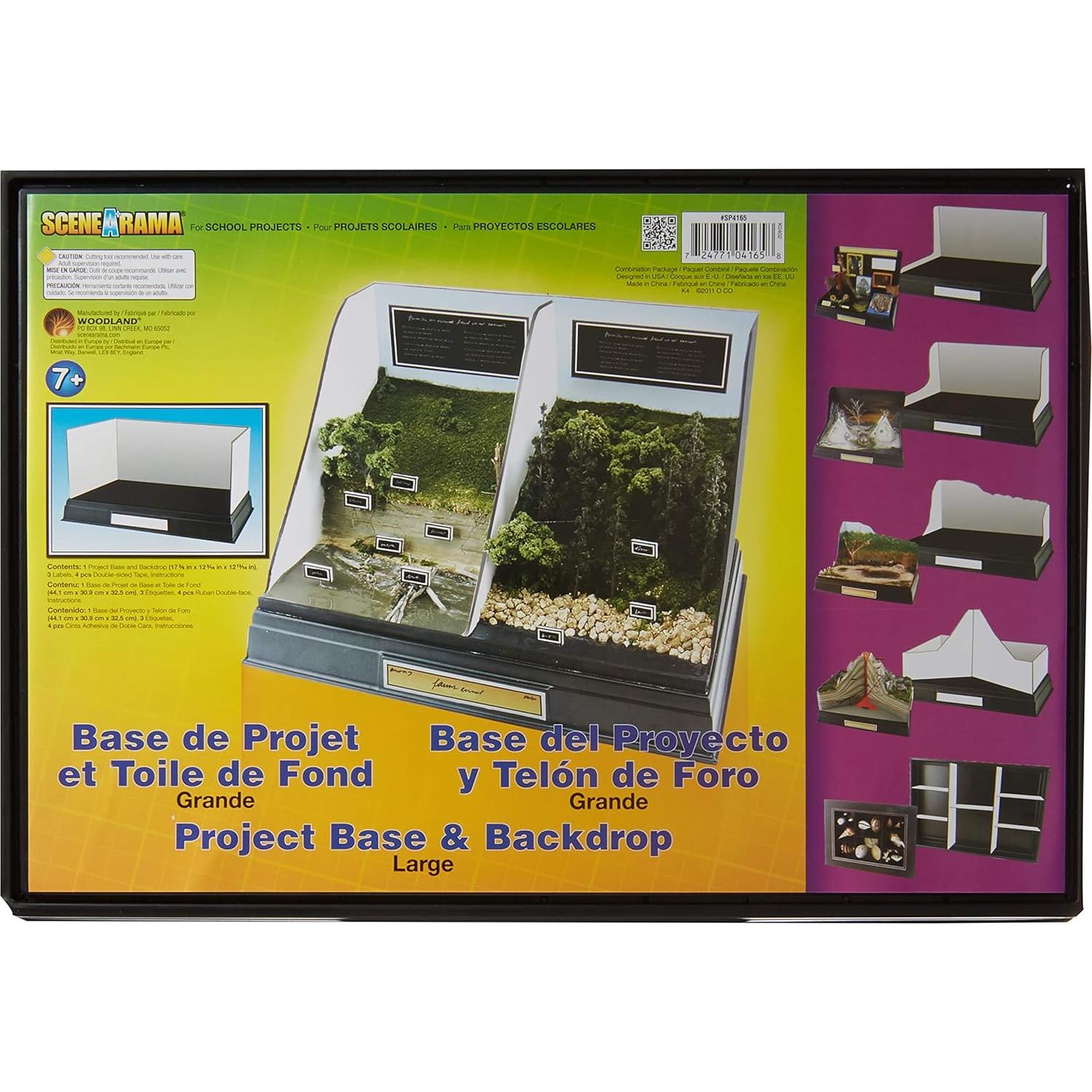 Base de Proyecto Grande Scene-A-Rama SP4165 Multicolor 45x31cm