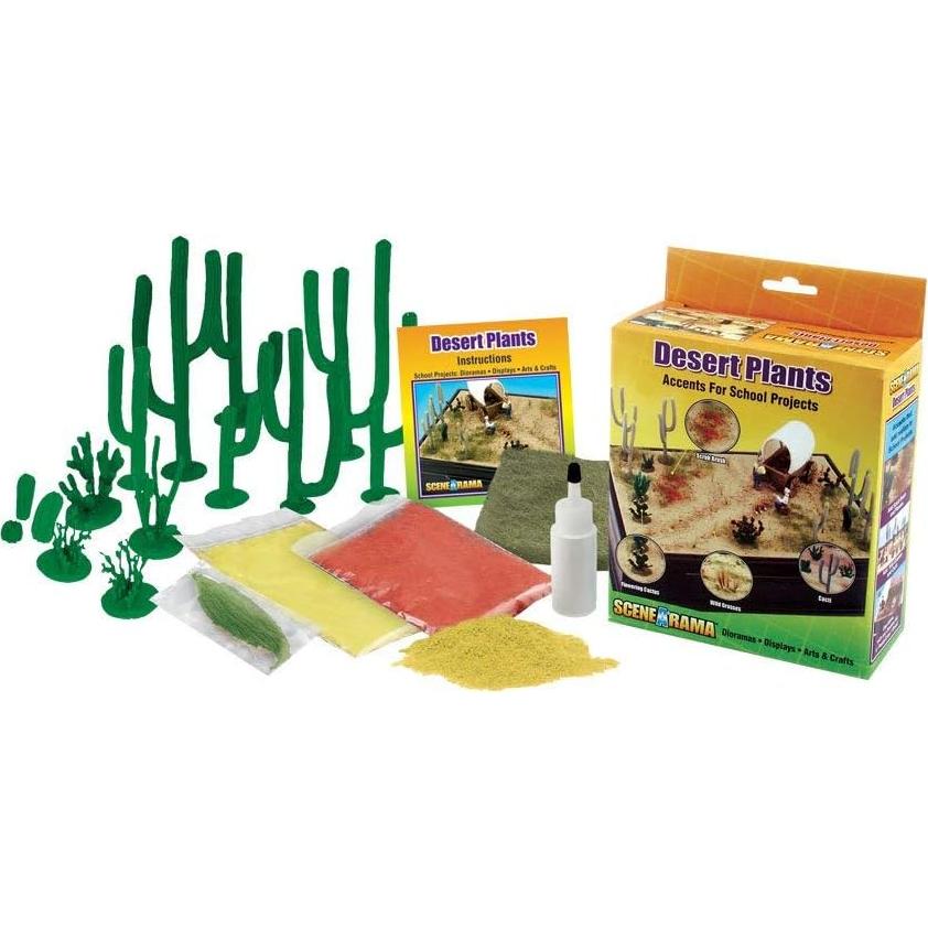 Kit de Diorama de Plantas del Desierto Woodland Scenics SP4124