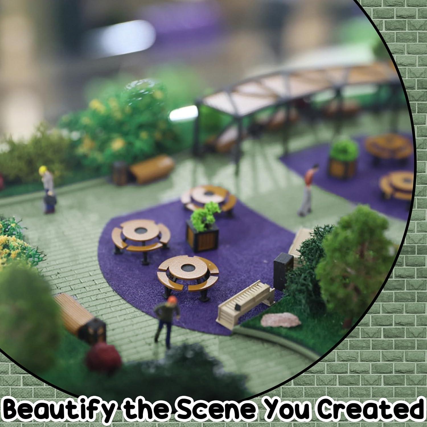 Warmtree 6 Pcs Alfombrillas de Calle de Adoquín Autoadhesivas