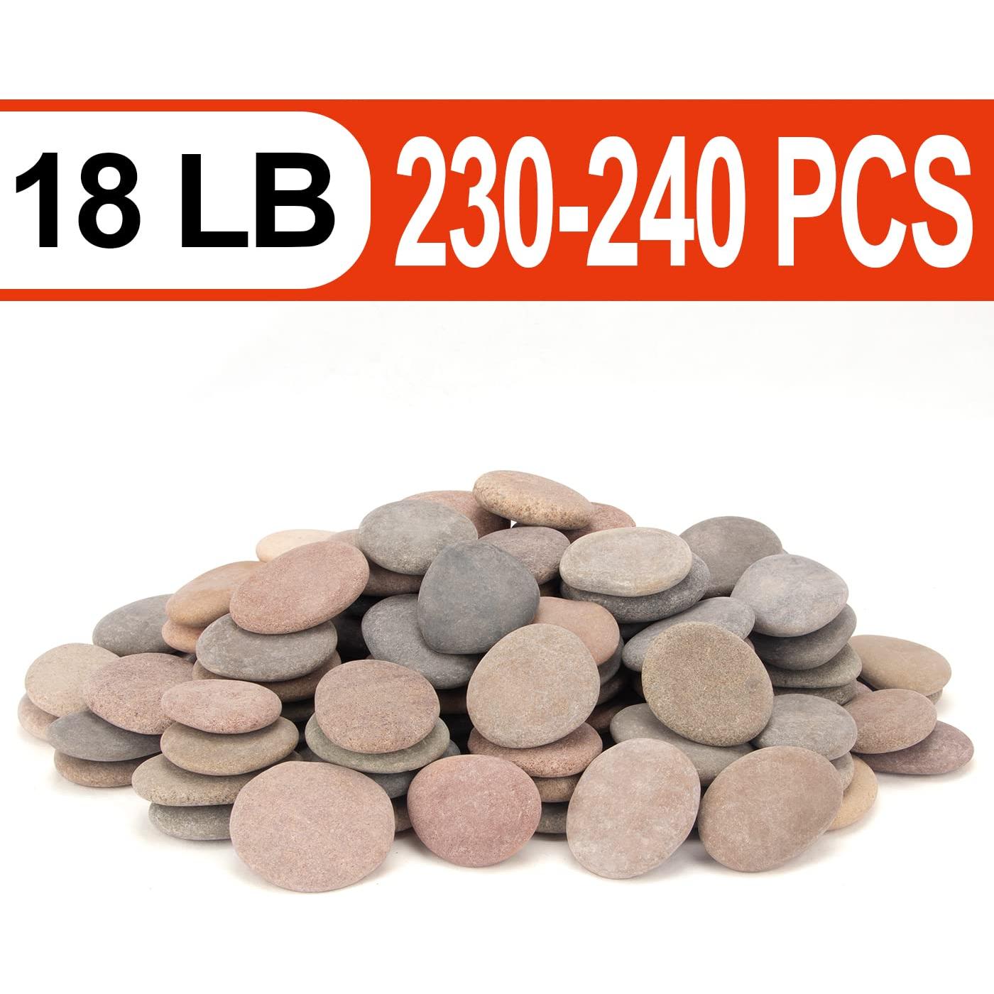 Rocas de Manualidades BLXQI 232-240 PCS 1.3-2.2" (8.31 kg)
