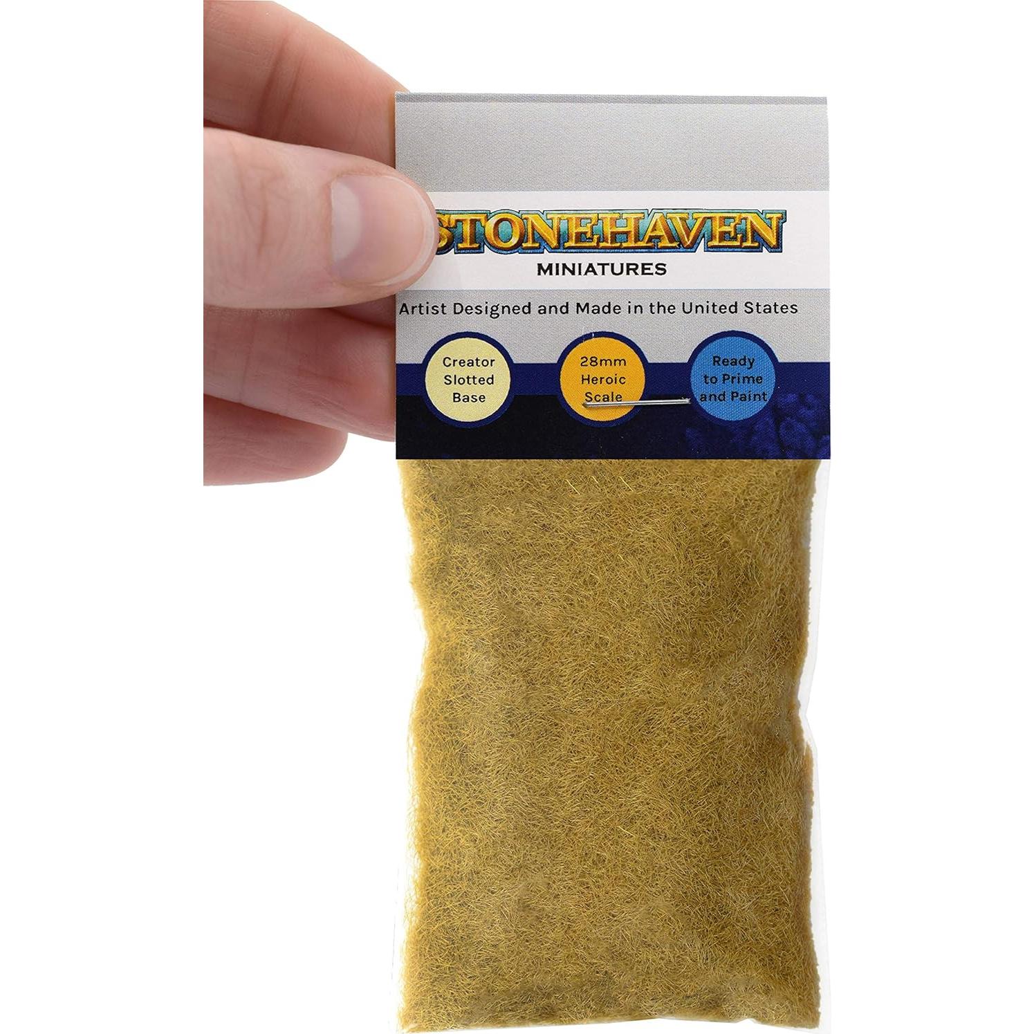 Hierba Estática Marrón Seco 5g - Stonehaven Miniatures - 2mm