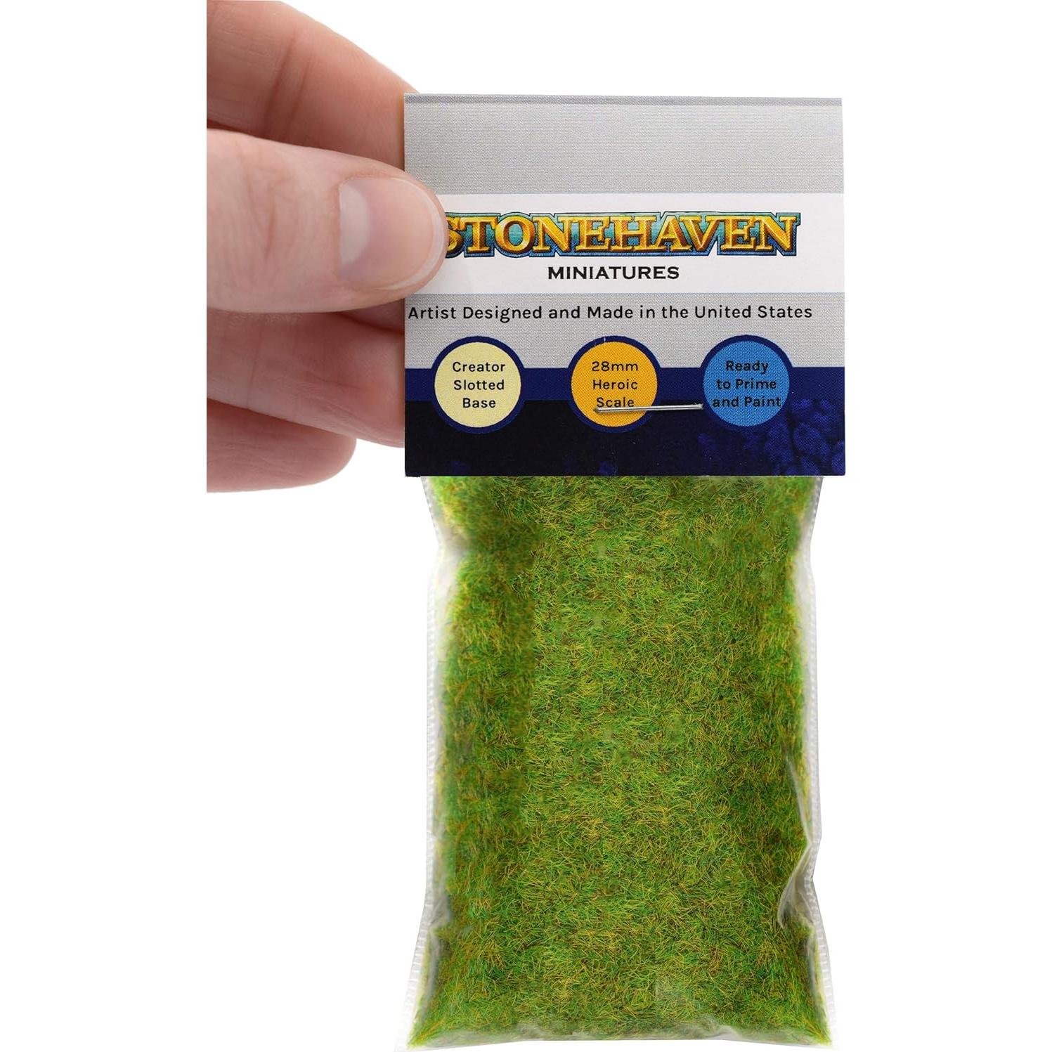 Grama Estática Verde Brillante Stonehaven 5g - Fibras 2mm