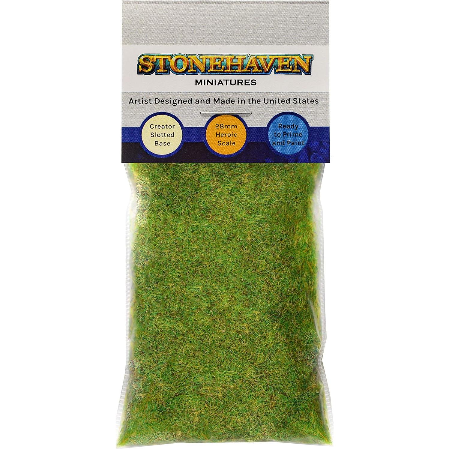 Grama Estática Verde Brillante Stonehaven 5g - Fibras 2mm