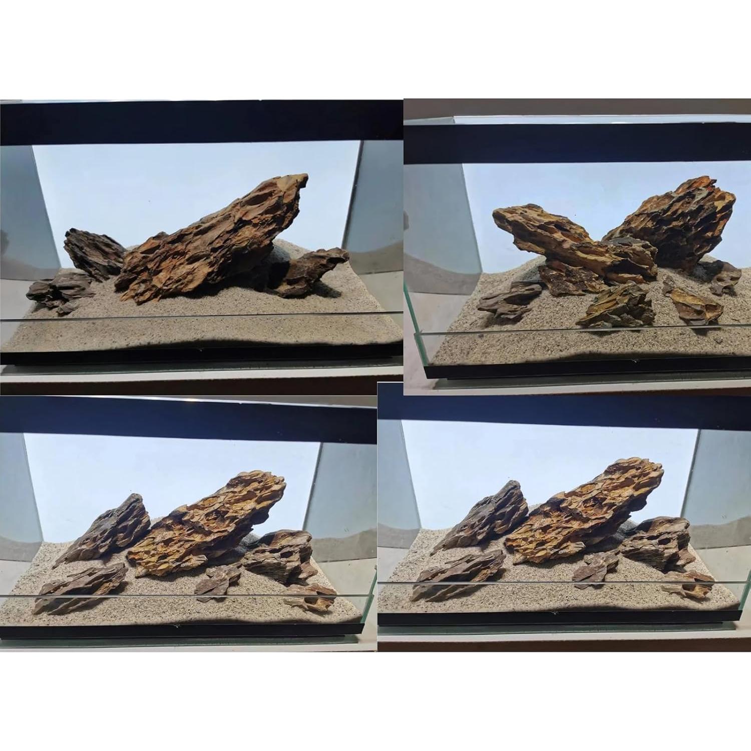 Piedra Dragón Seiryu para Acuarios 20LB - Rocas Naturales