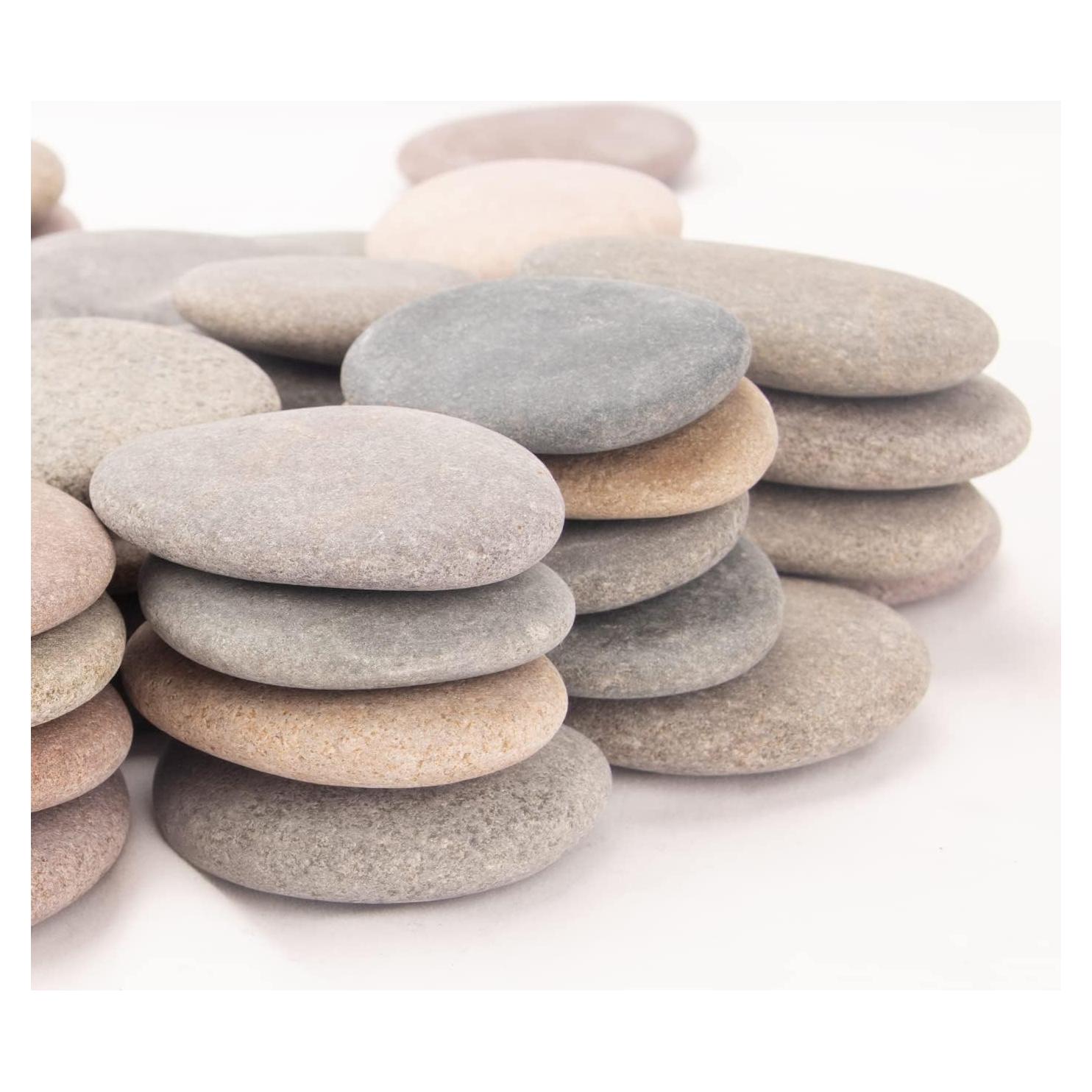 Piedras Planas para Pintar CFKJ - 97 a 102 PCS, 5.7-8.9 cm