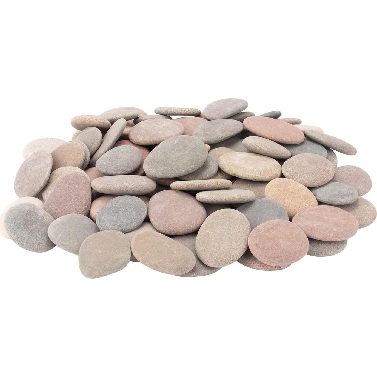 Piedras Planas para Pintar CFKJ - 97 a 102 PCS, 5.7-8.9 cm