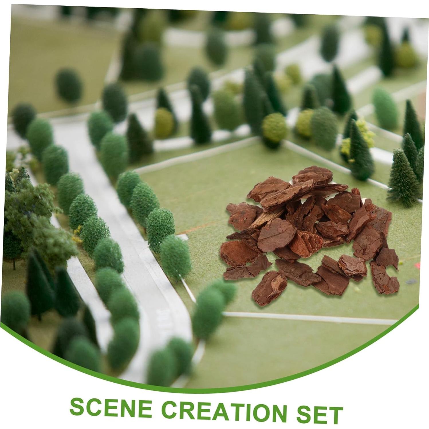 Kit de Corteza de Corcho Miniatura NUOBESTY 13x8.5cm para Dioramas
