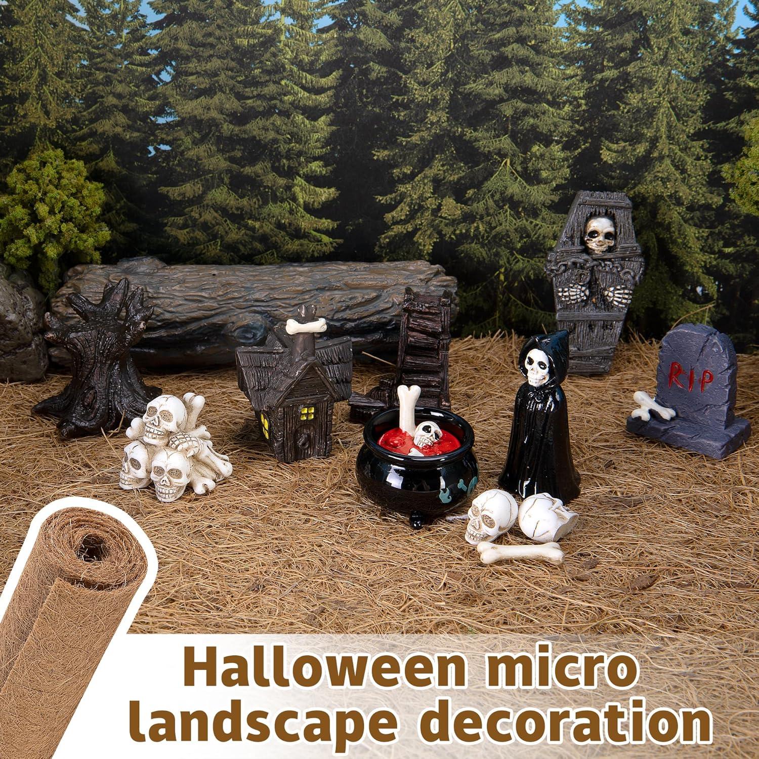 Accesorios para Village de Halloween EBaokuup 2 Pcs 110x40 cm