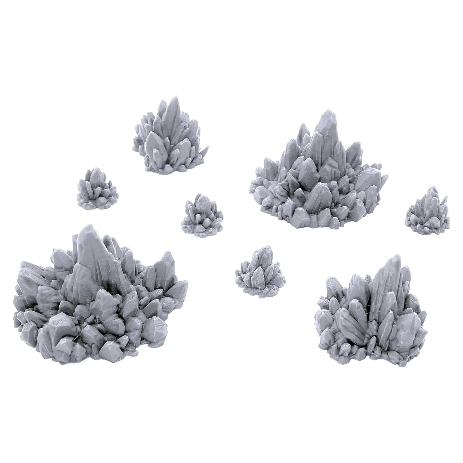 Terreno de Juego 3D EnderToys con Cristales para RPGs 28mm