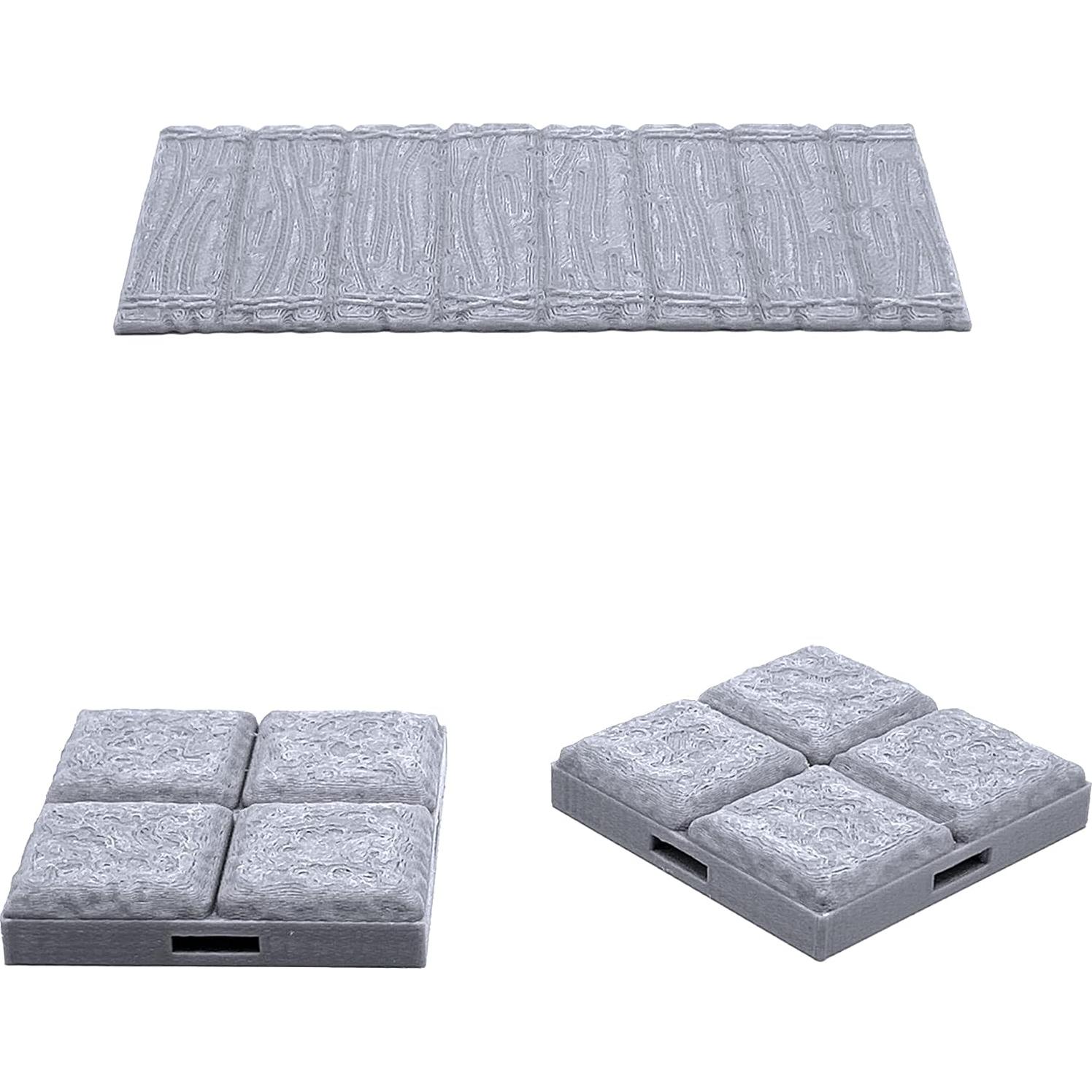 Baldosas de Calabozo EnderToys - Escenografía 3D para RPG 28mm