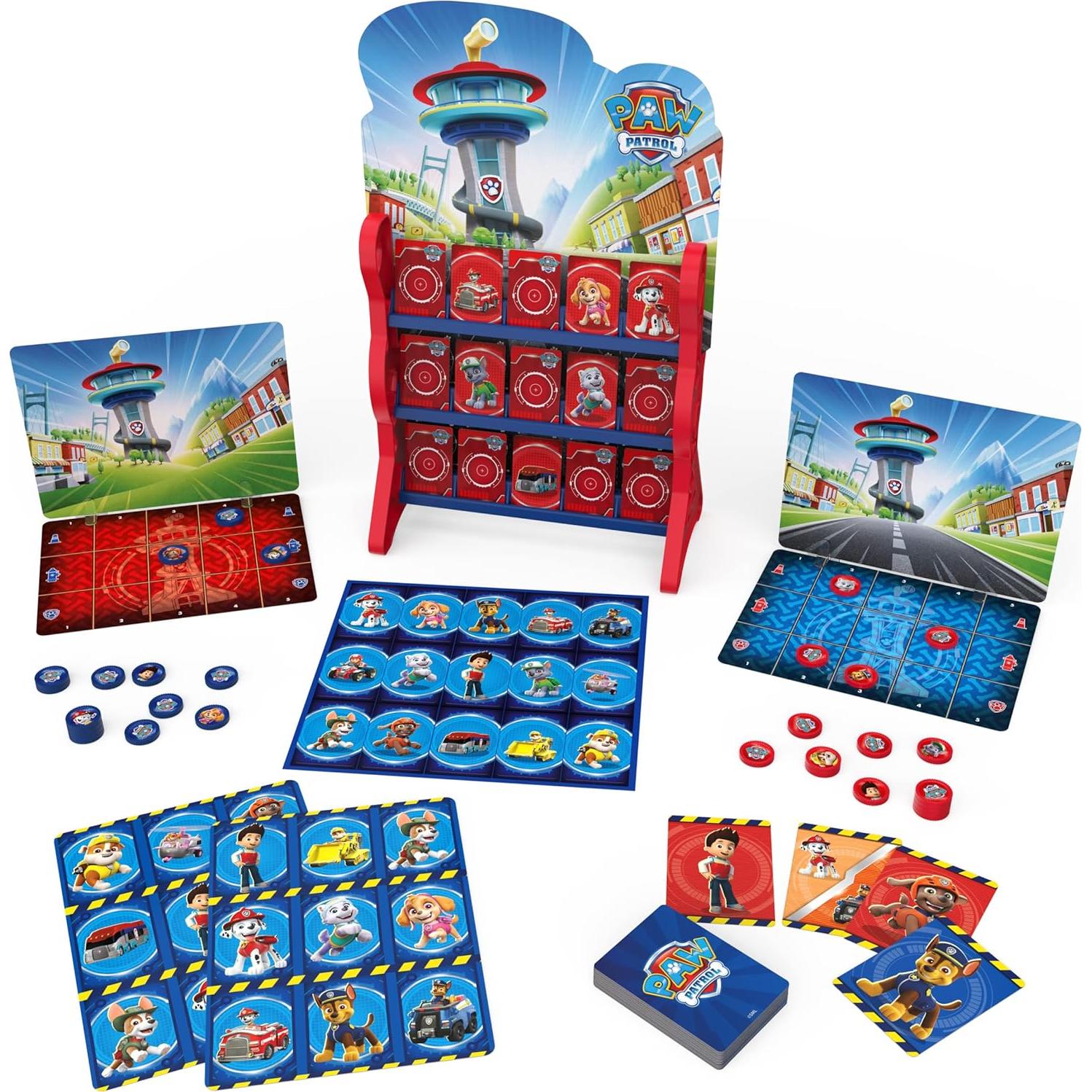 Juegos de mesa PAW Patrol 8 en 1 para niños 4 años+