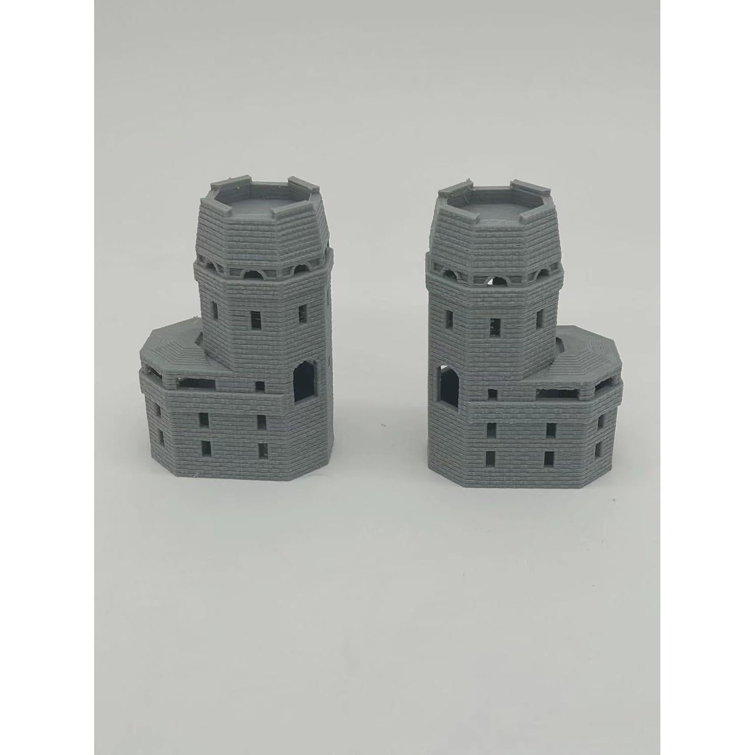 Modelo Edificio Cabeza de Puente Remagen Escala N 1:150-160