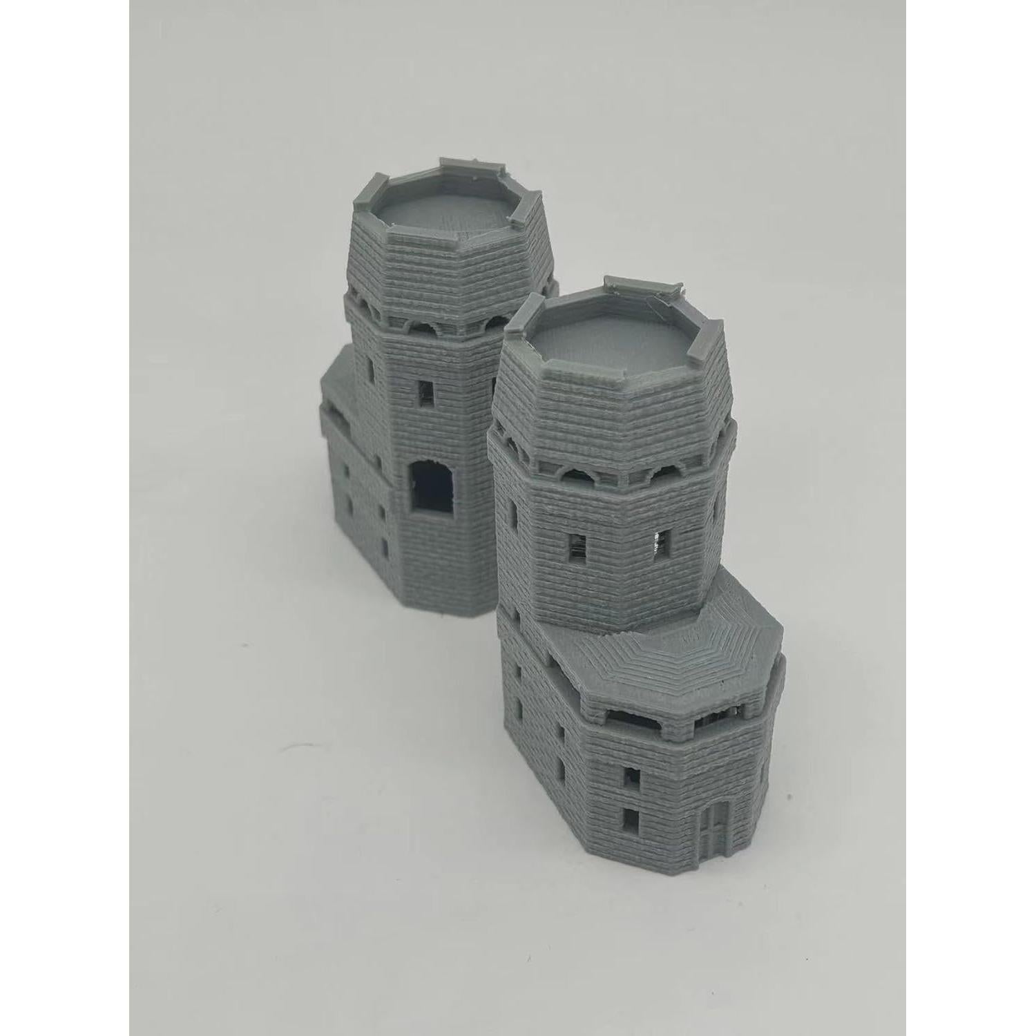 Modelo Edificio Cabeza de Puente Remagen Escala N 1:150-160