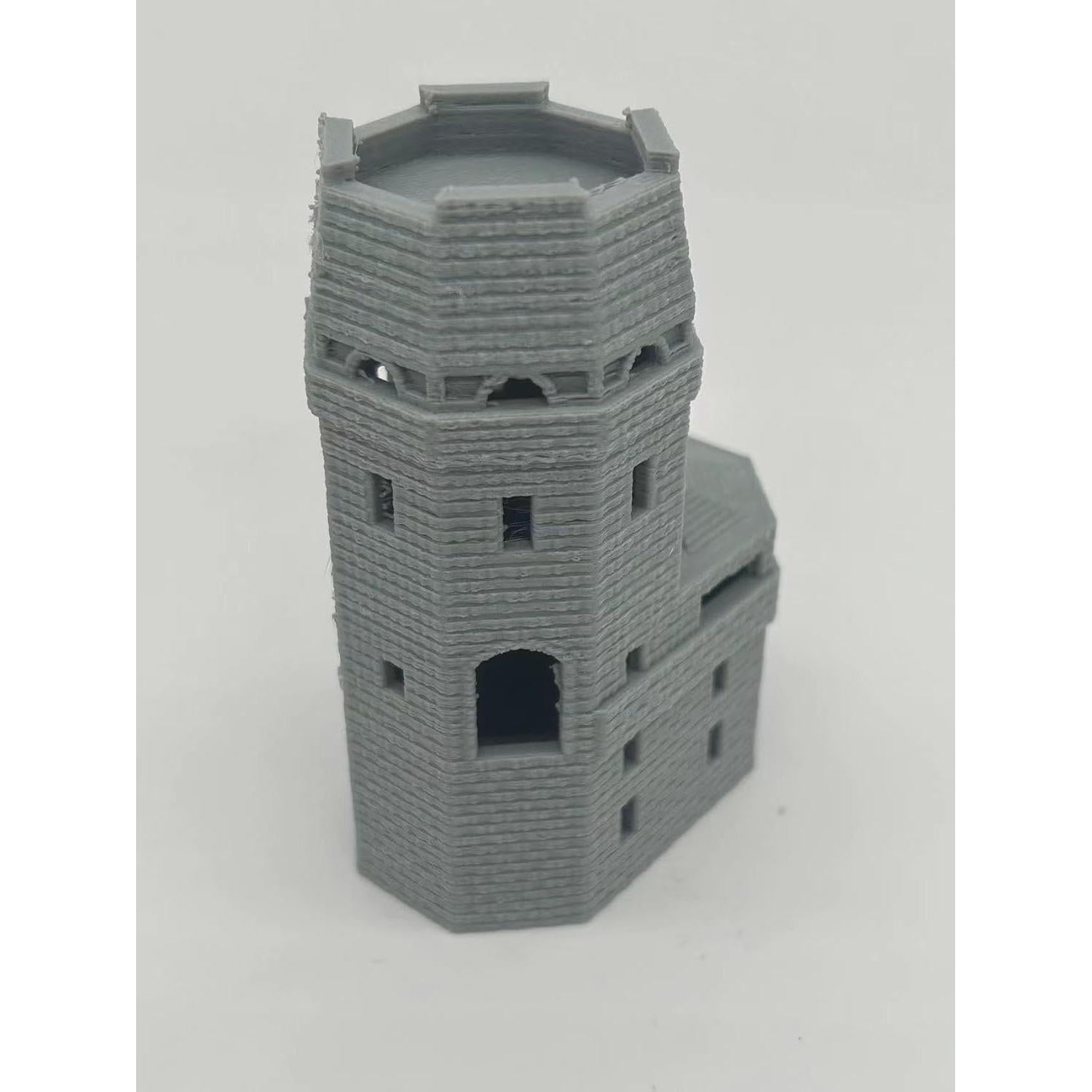 Modelo Edificio Cabeza de Puente Remagen Escala N 1:150-160