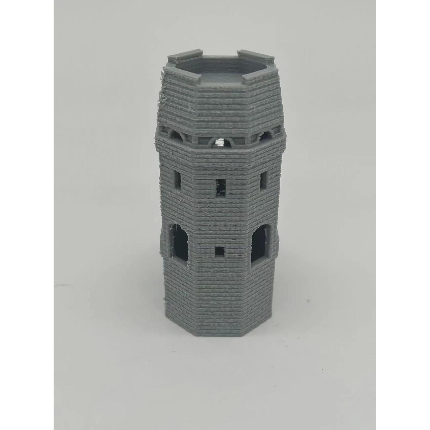 Modelo Edificio Cabeza de Puente Remagen Escala N 1:150-160