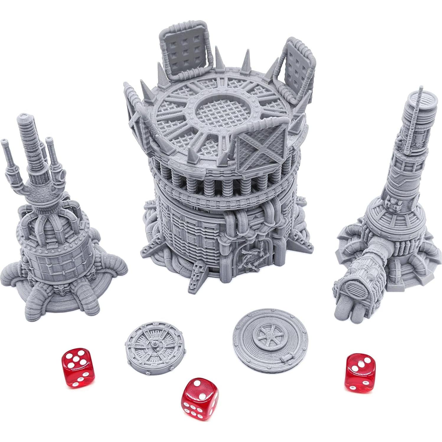 EnderToys Escenografía 3D Modular para RPG y Wargames 28mm