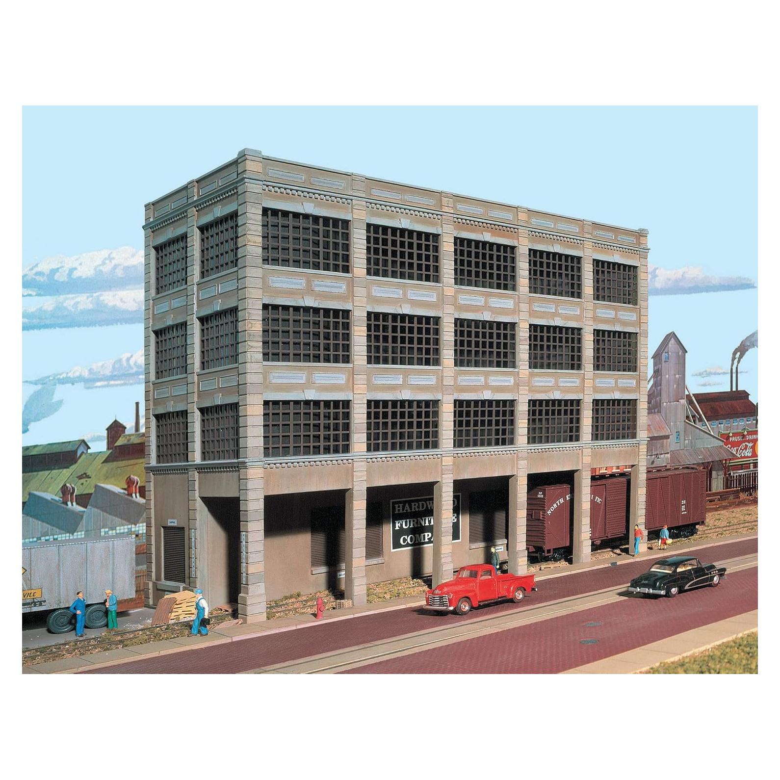 Kit de Almacén Cornerstone Walthers HO Muebles Heritage