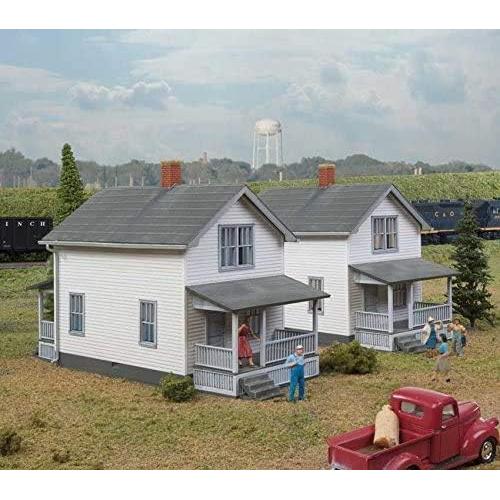 Kit de Modelo a Escala HO Walthers Cornerstone - Casa de la Compañía (2 Pack)
