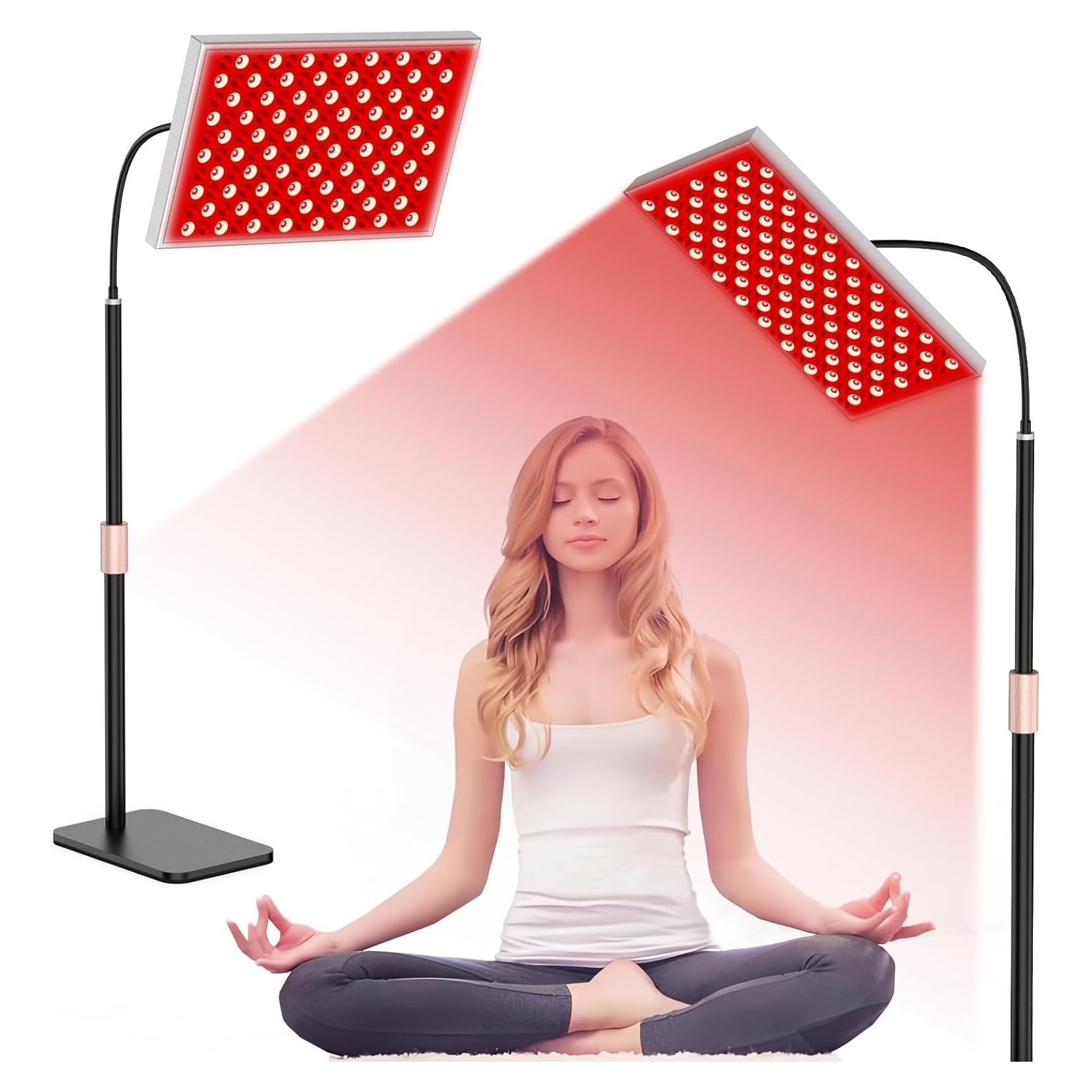 Terapia de Luz Roja Skyalxy 660nm y 850nm con Soporte Ajustable