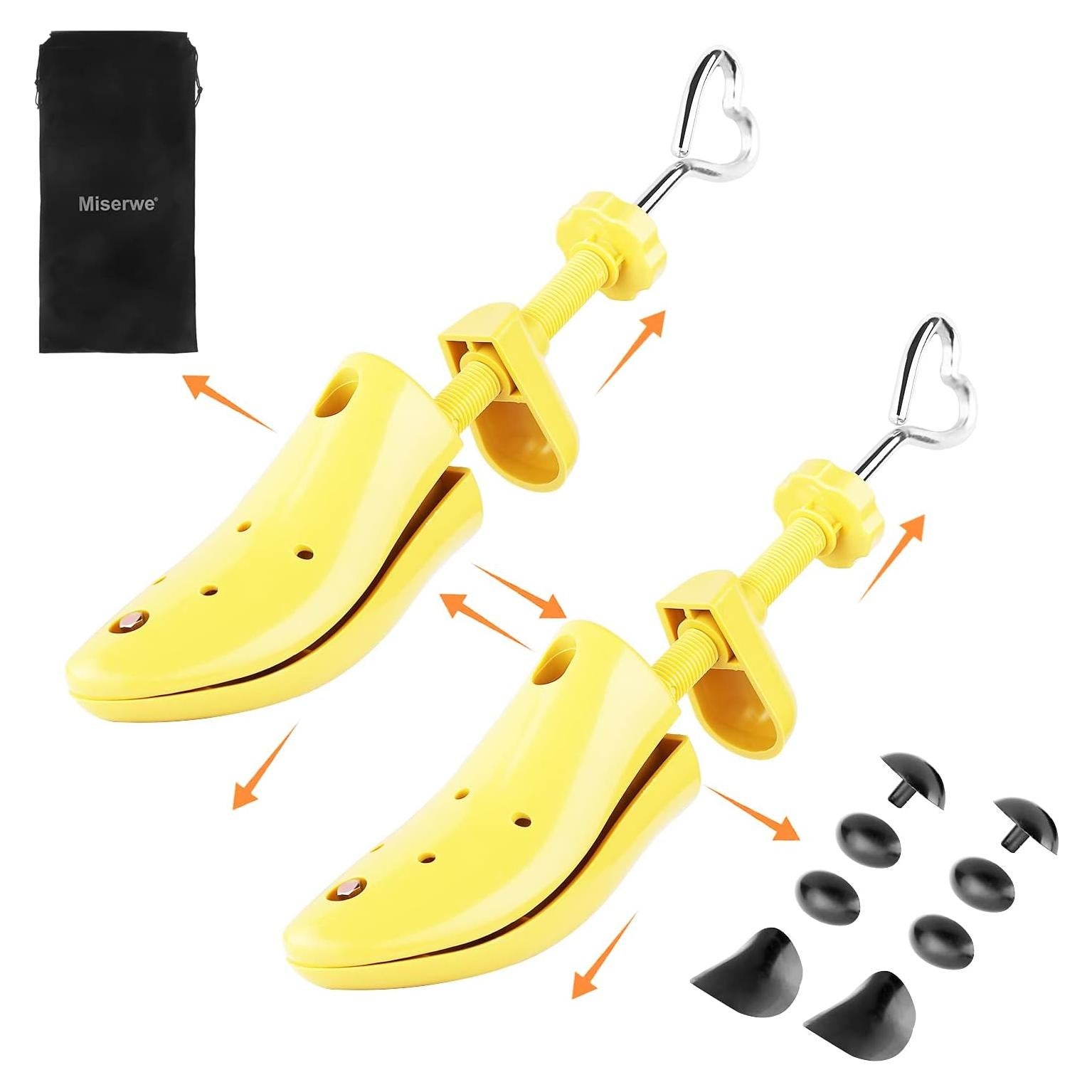 Estirador de Zapatos Ajustable MISERWE para Hombres y Mujeres