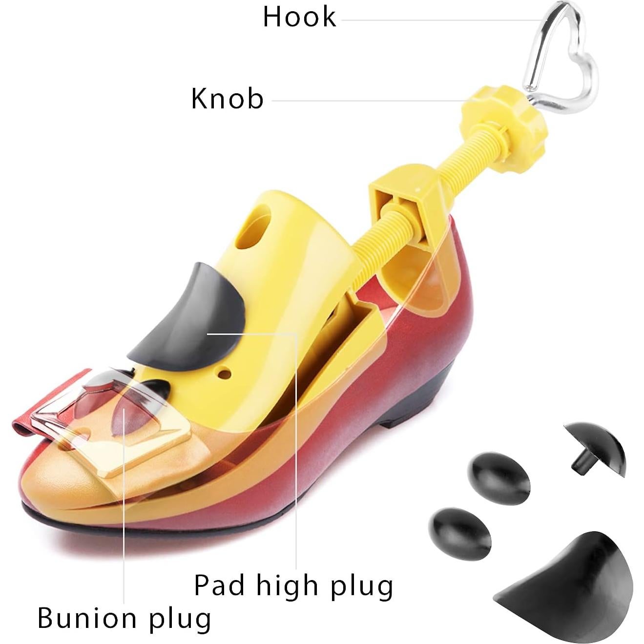 Estirador de Zapatos Ajustable MISERWE para Hombres y Mujeres