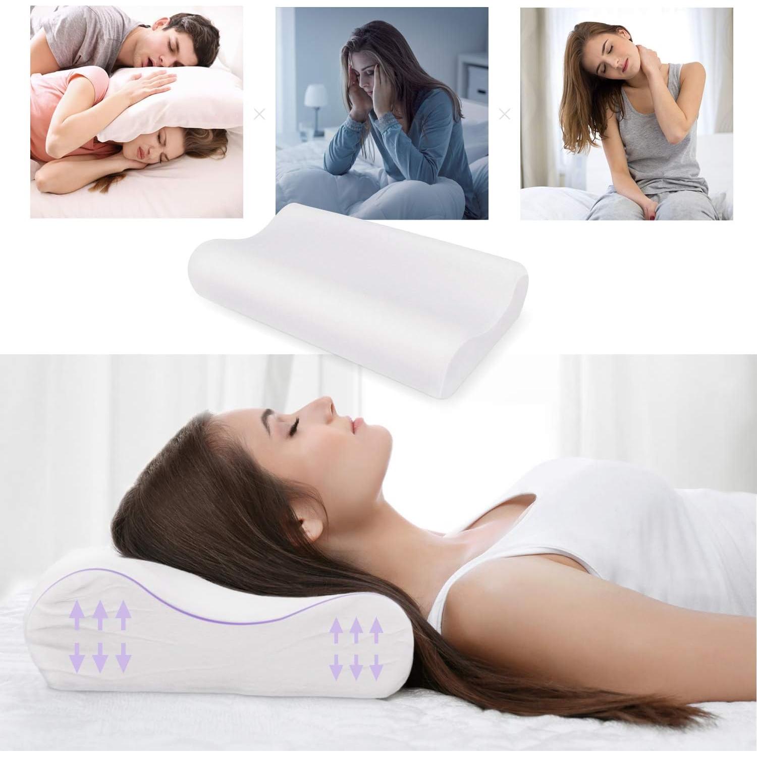 Almohada Cervical ZG Home Espuma Viscoelástica 61x38cm