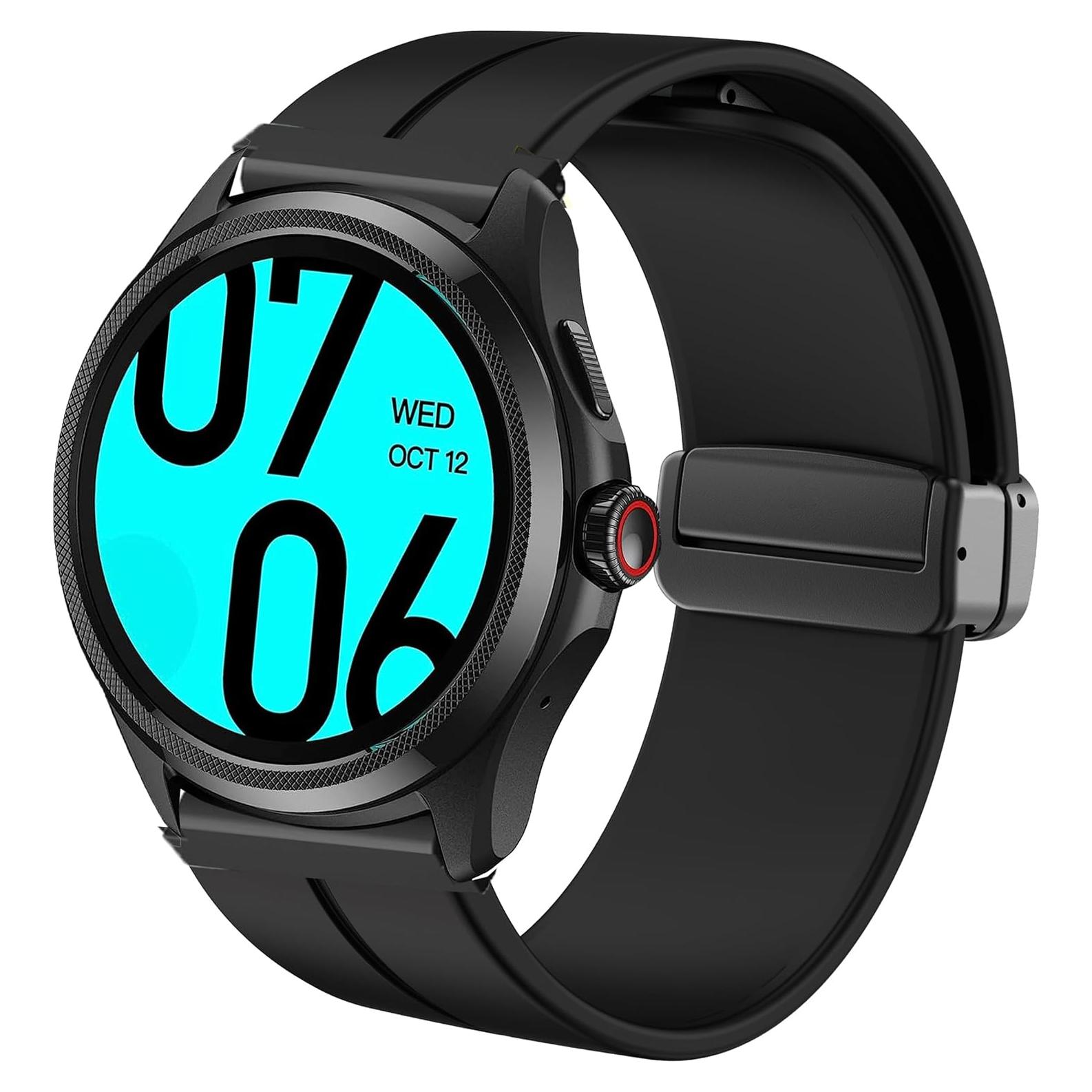 Correa de Silicona Suave para Ticwatch Pro 5 - Ajustable 24mm