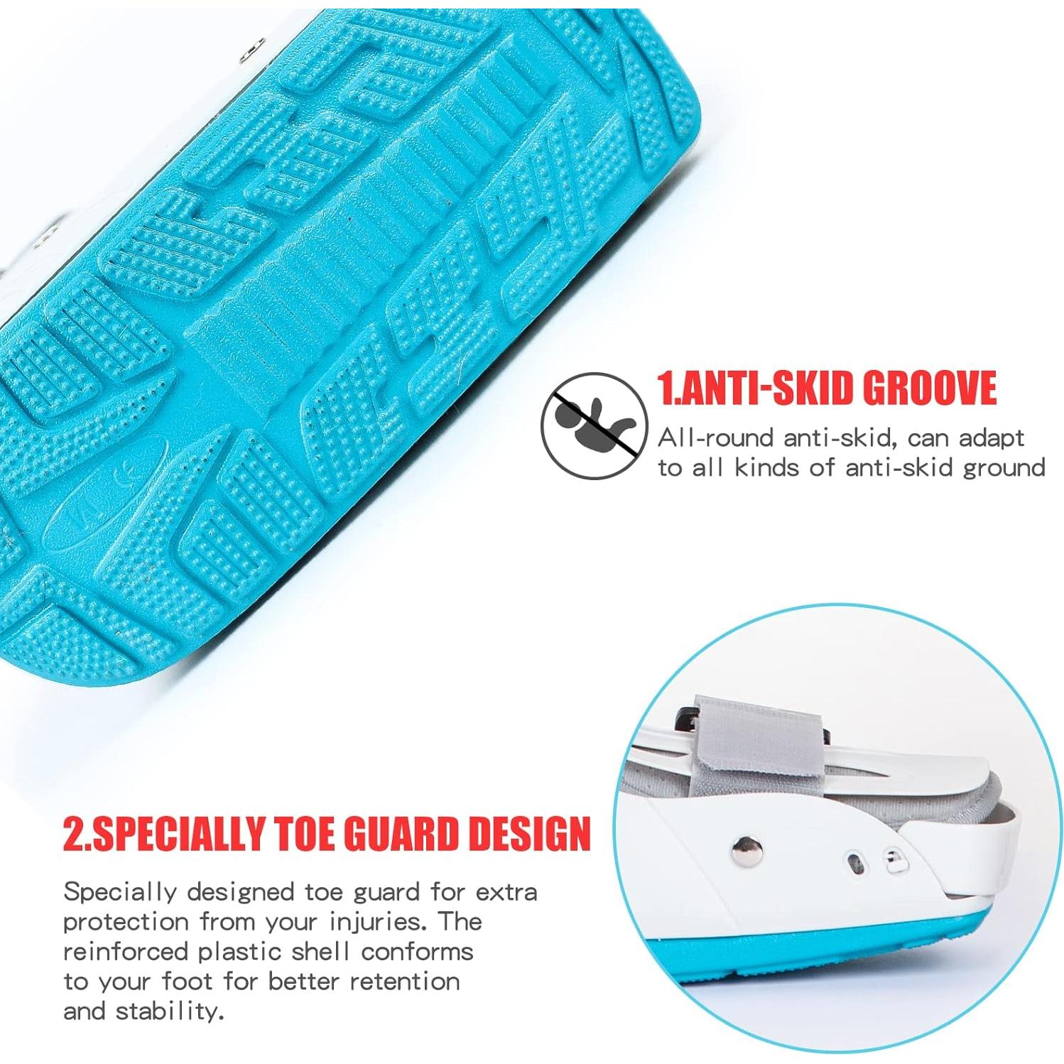 Botín ortopédico inflable Tairibousy para esguince y fractura (S)