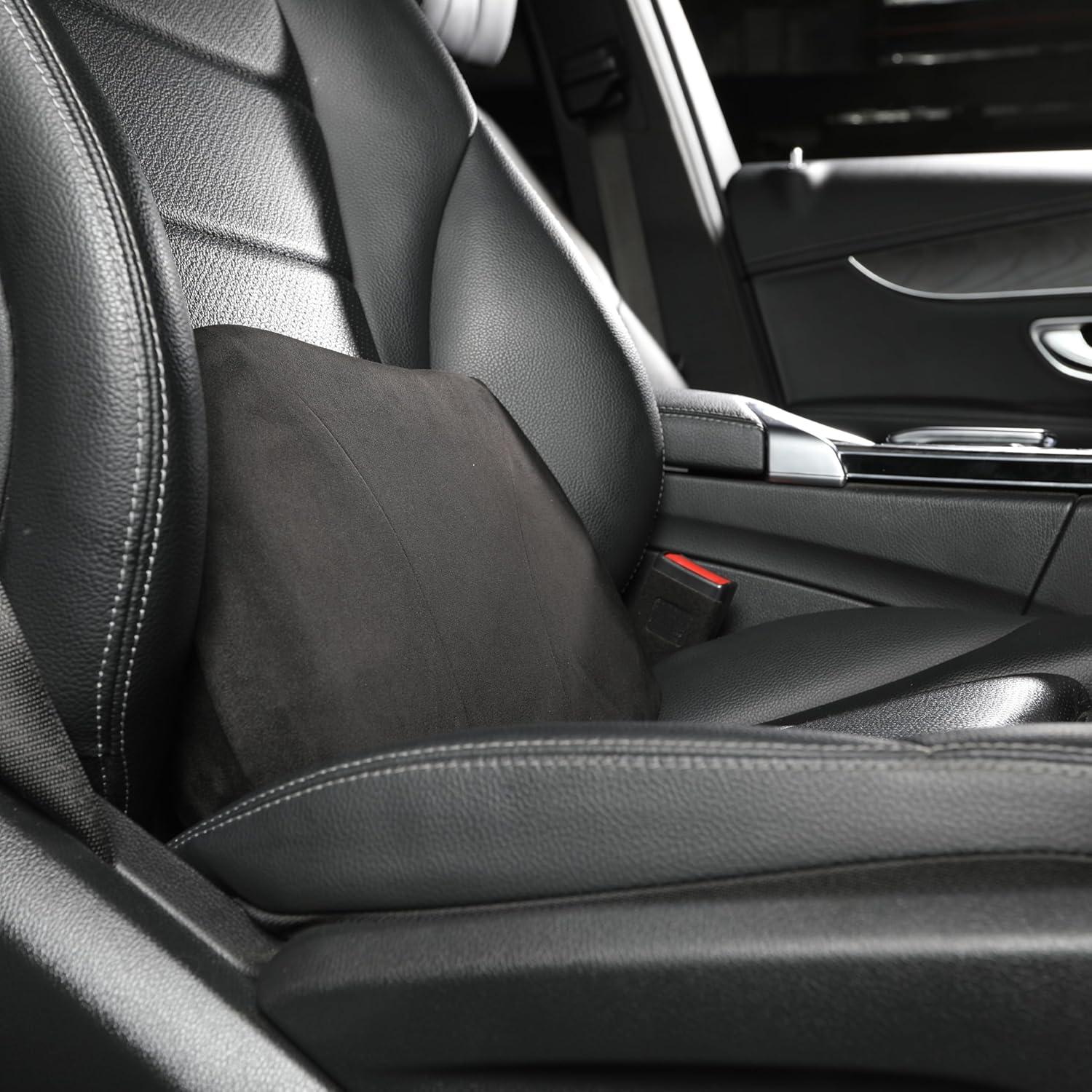 Almohada Lumbar POKSRI Suede de Superfibra 39x22 cm