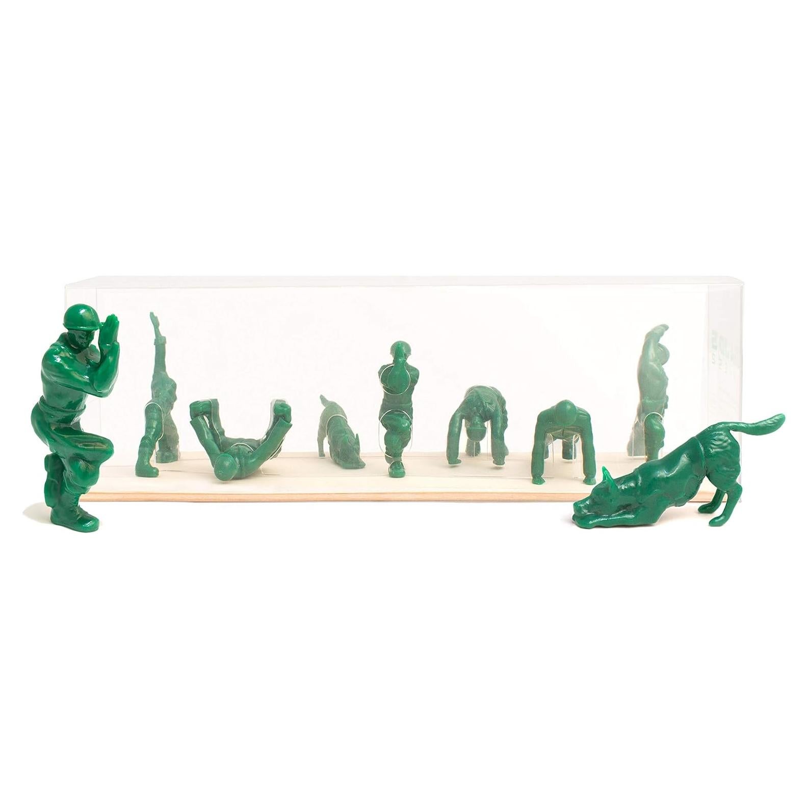 Figuras de Yoga Humango Series 2 - 7 Posturas - 1 a 3 Pulgadas