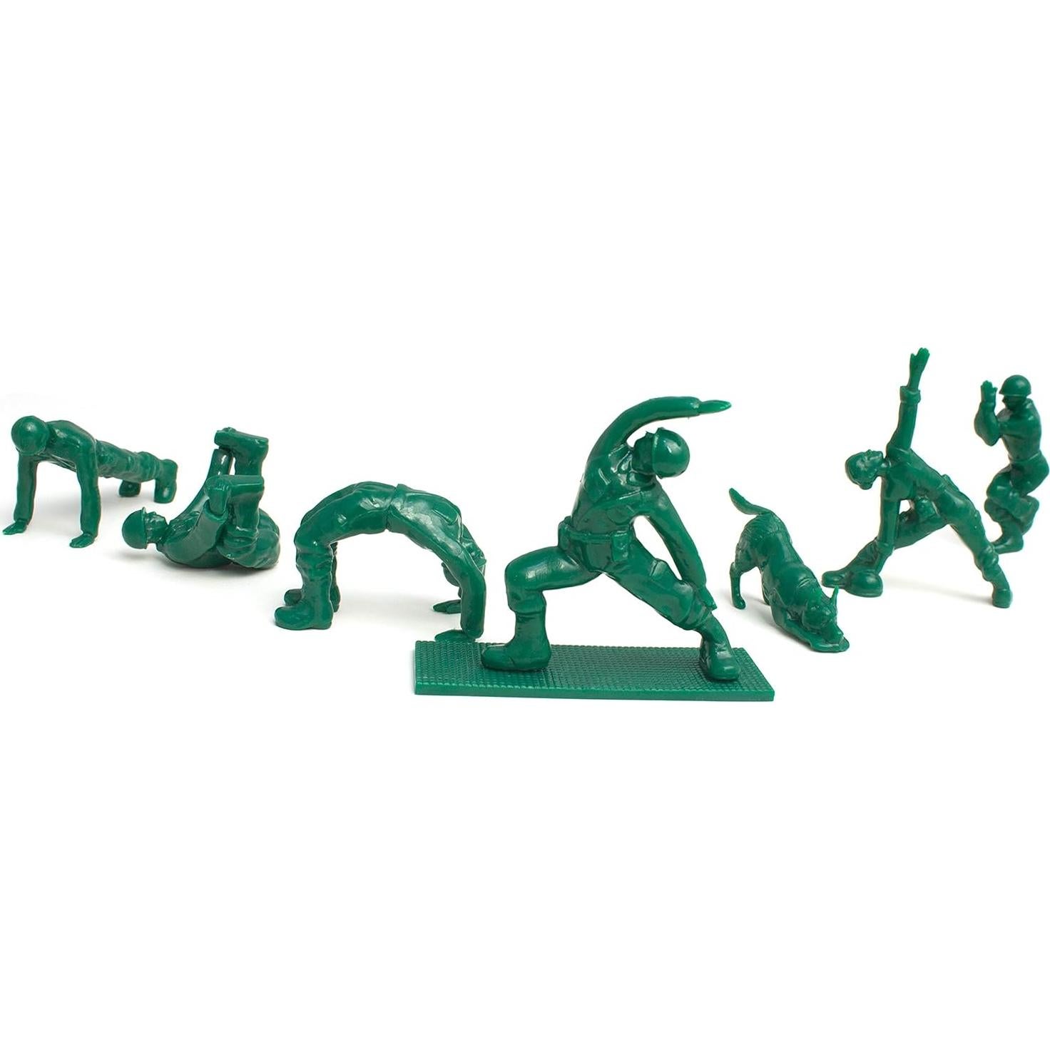Figuras de Yoga Humango Series 2 - 7 Posturas - 1 a 3 Pulgadas
