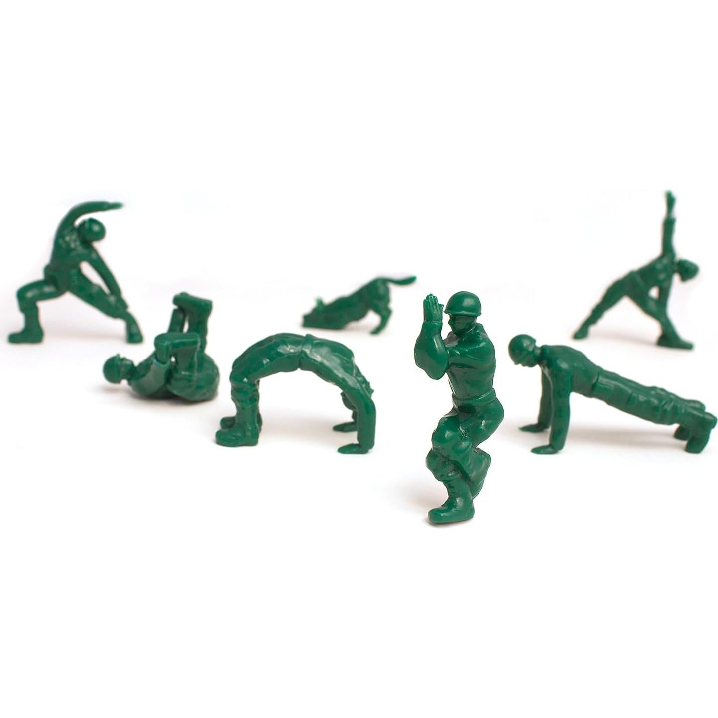 Figuras de Yoga Humango Series 2 - 7 Posturas - 1 a 3 Pulgadas