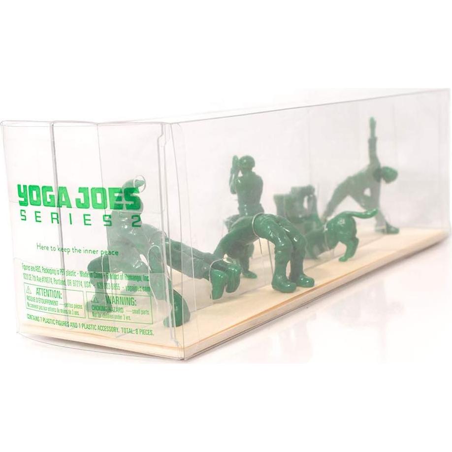 Figuras de Yoga Humango Series 2 - 7 Posturas - 1 a 3 Pulgadas