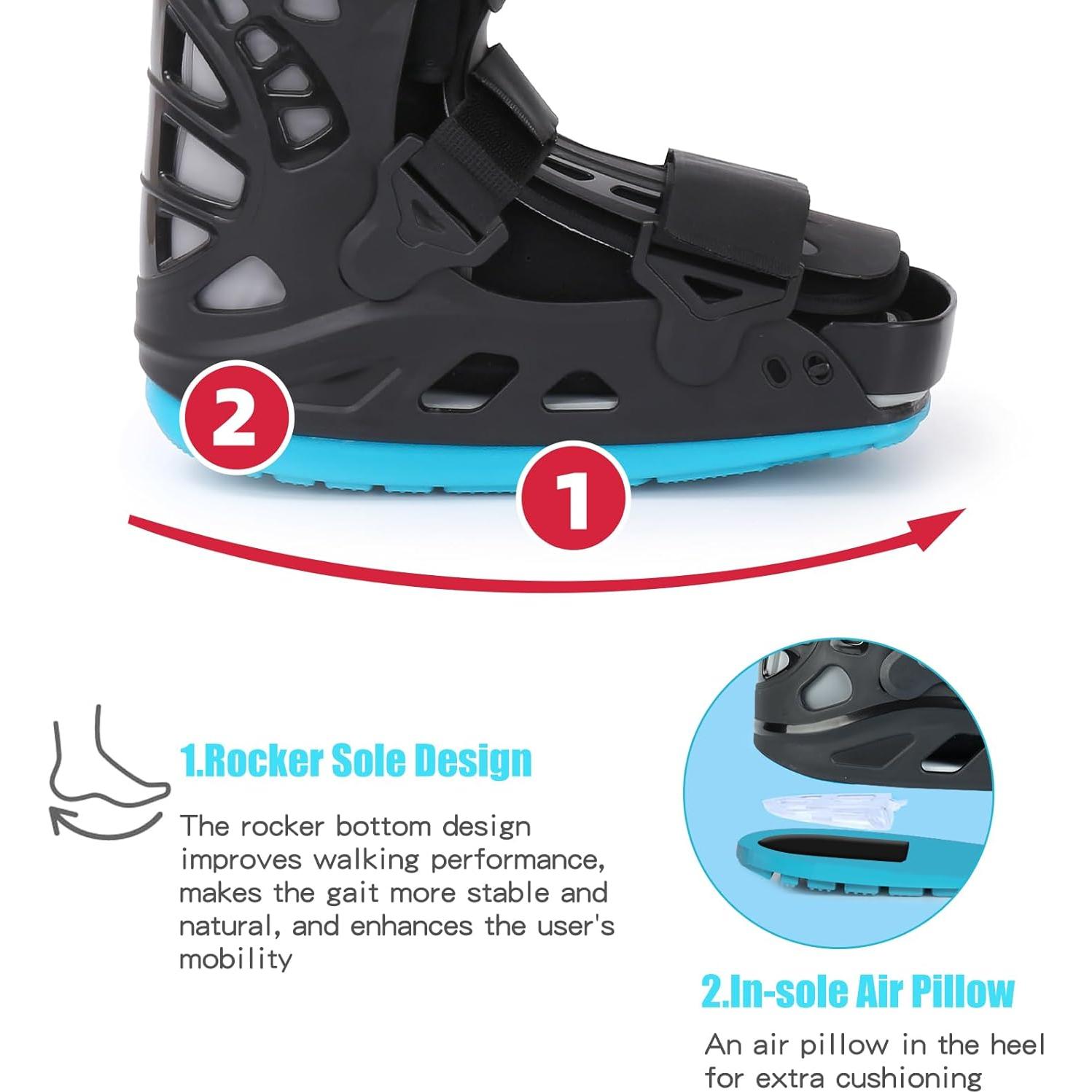 Botín Inflable Ortopédico Tairibousy para Fractura Tobillo S