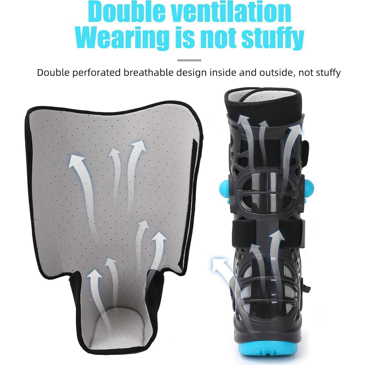 Botín Inflable Ortopédico Tairibousy para Fractura Tobillo S