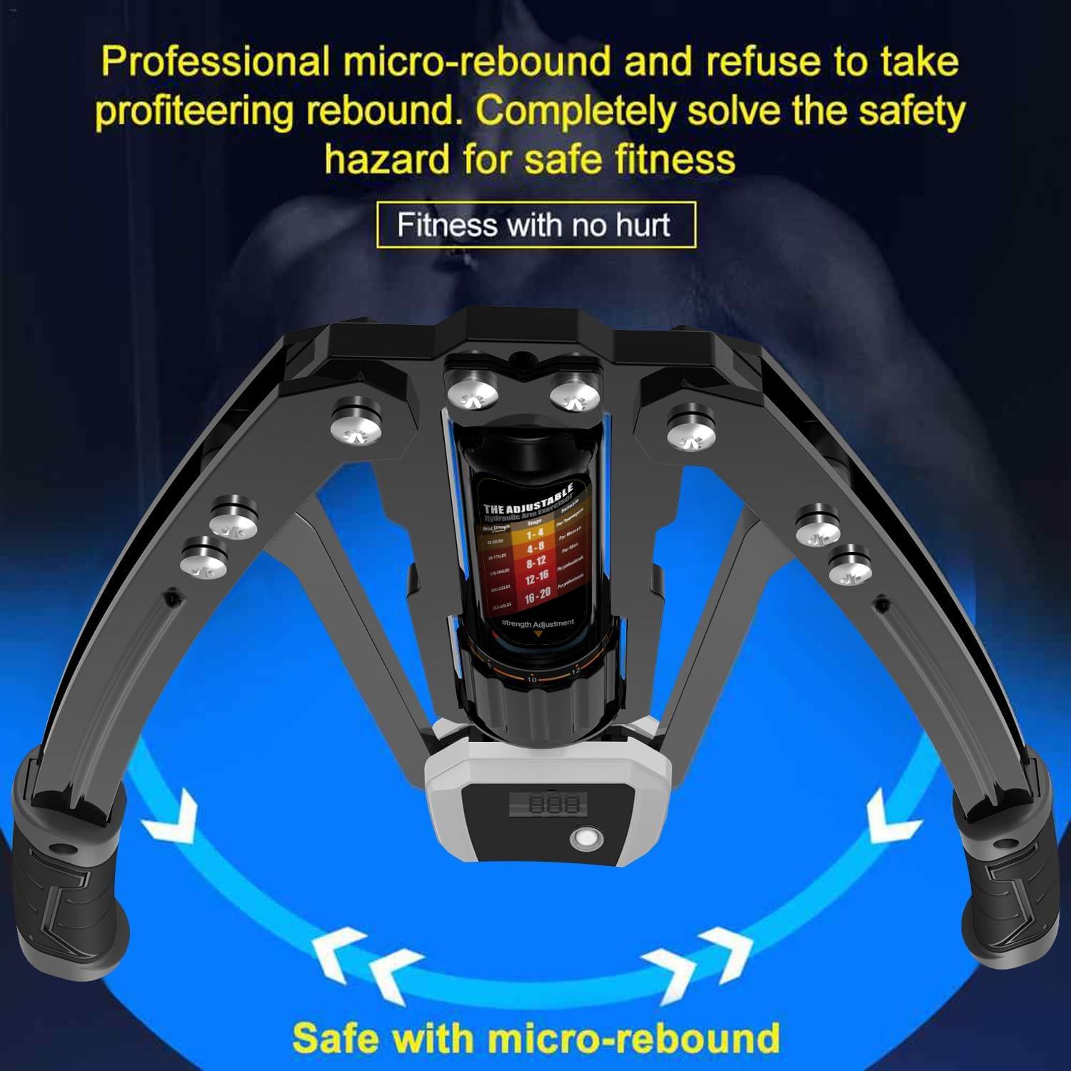 Ejercitador de Brazo Hidráulico EAST MOUNT R3 Ajustable 10-200 kg