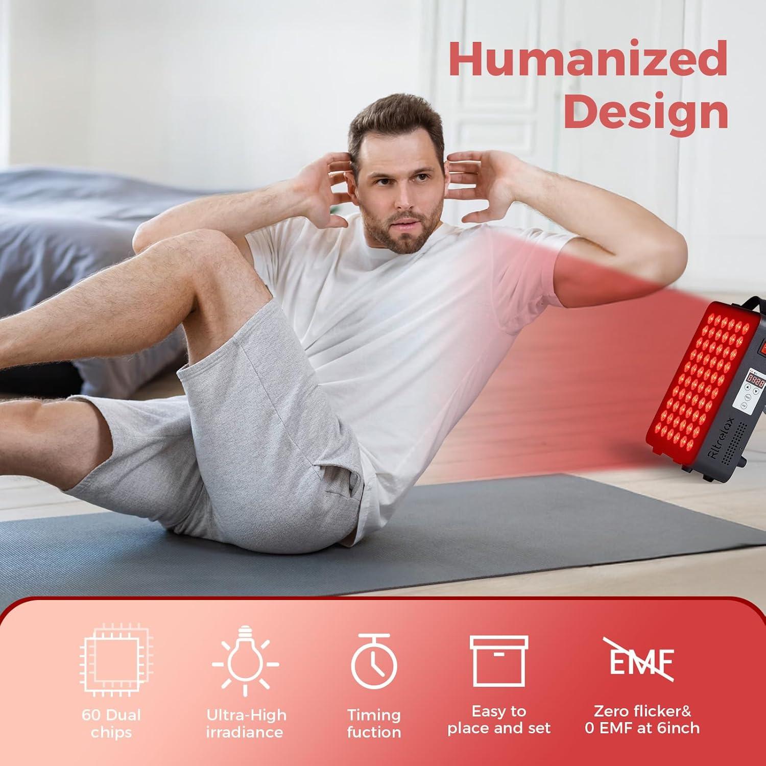 Panel de Terapia de Luz Roja Rltrelax 300W 660nm 850nm