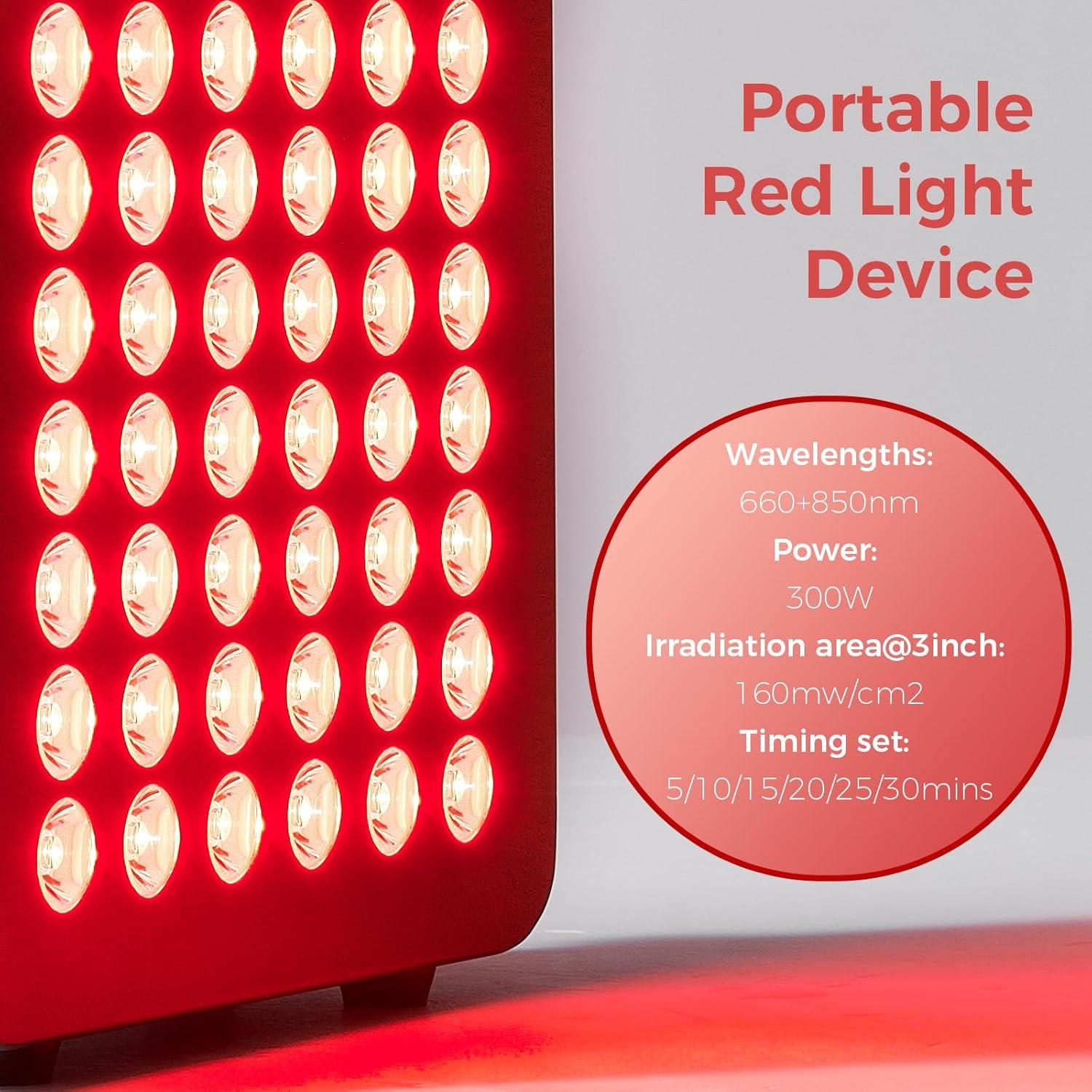 Panel de Terapia de Luz Roja Rltrelax 300W 660nm 850nm