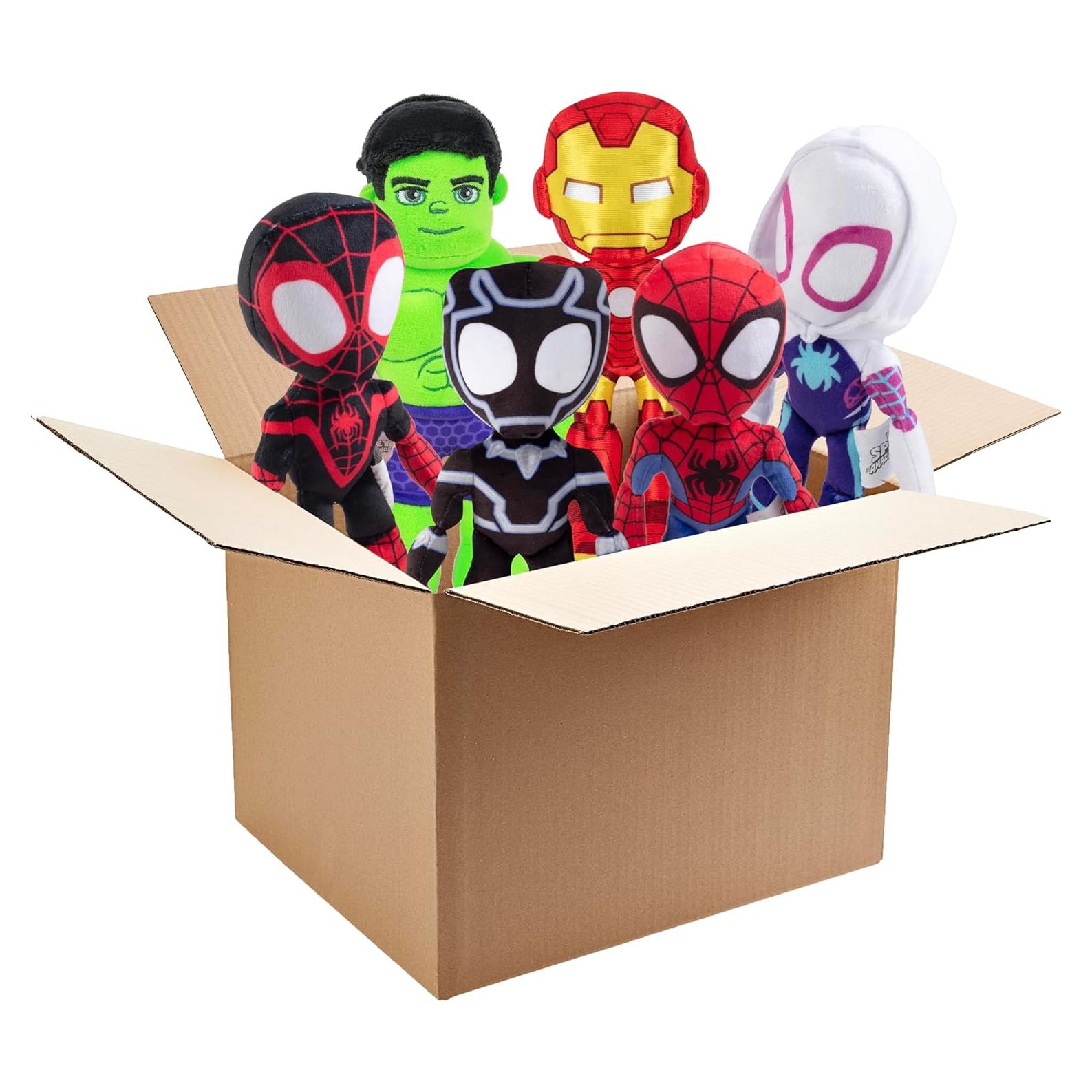 Peluche Marvel Spidey y Amigos 20 cm - 2-Pack Sorpresa