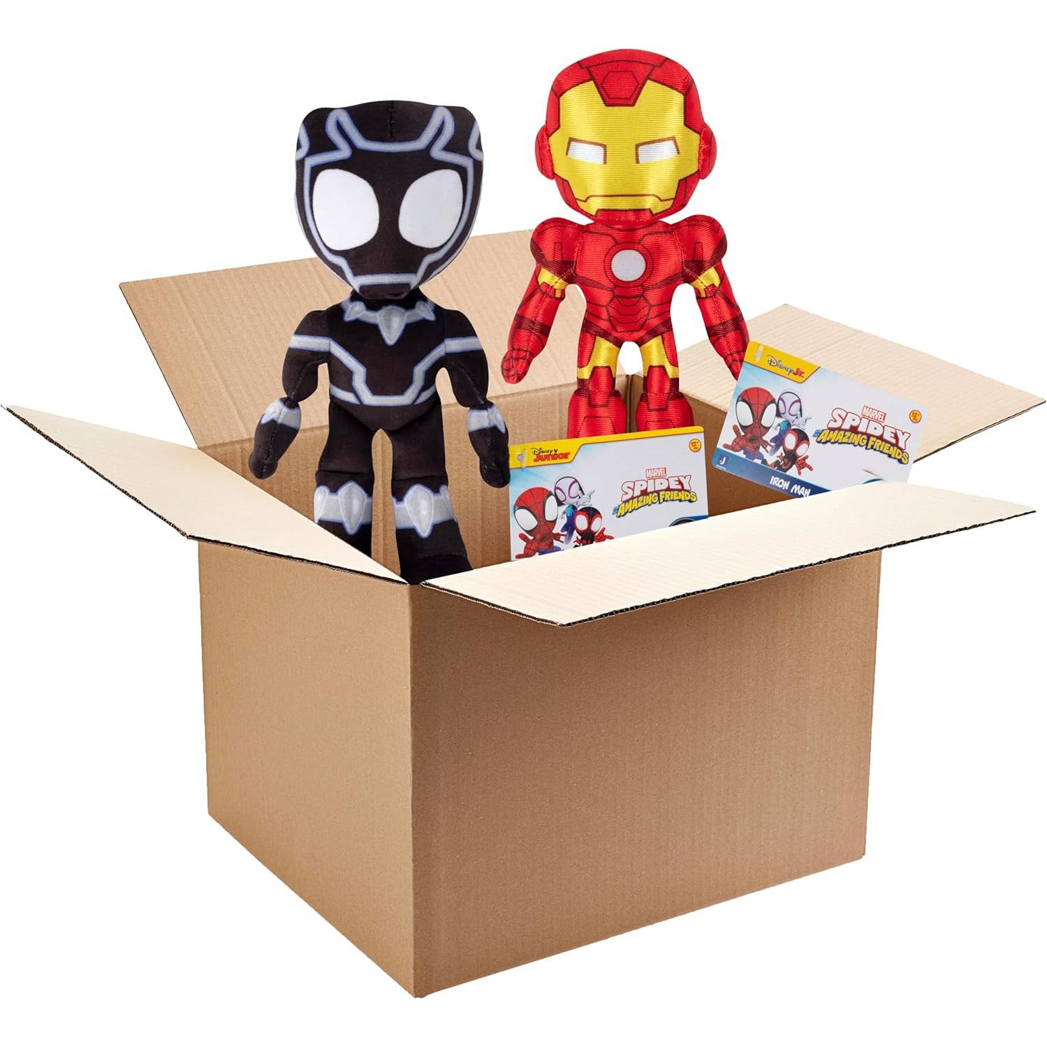 Peluche Marvel Spidey y Amigos 20 cm - 2-Pack Sorpresa